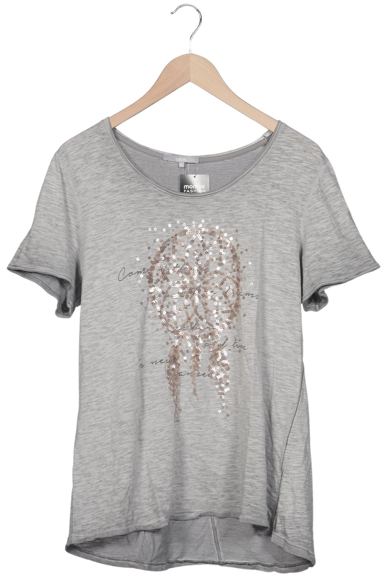 

Cecil Damen T-Shirt, grau, Gr. 44