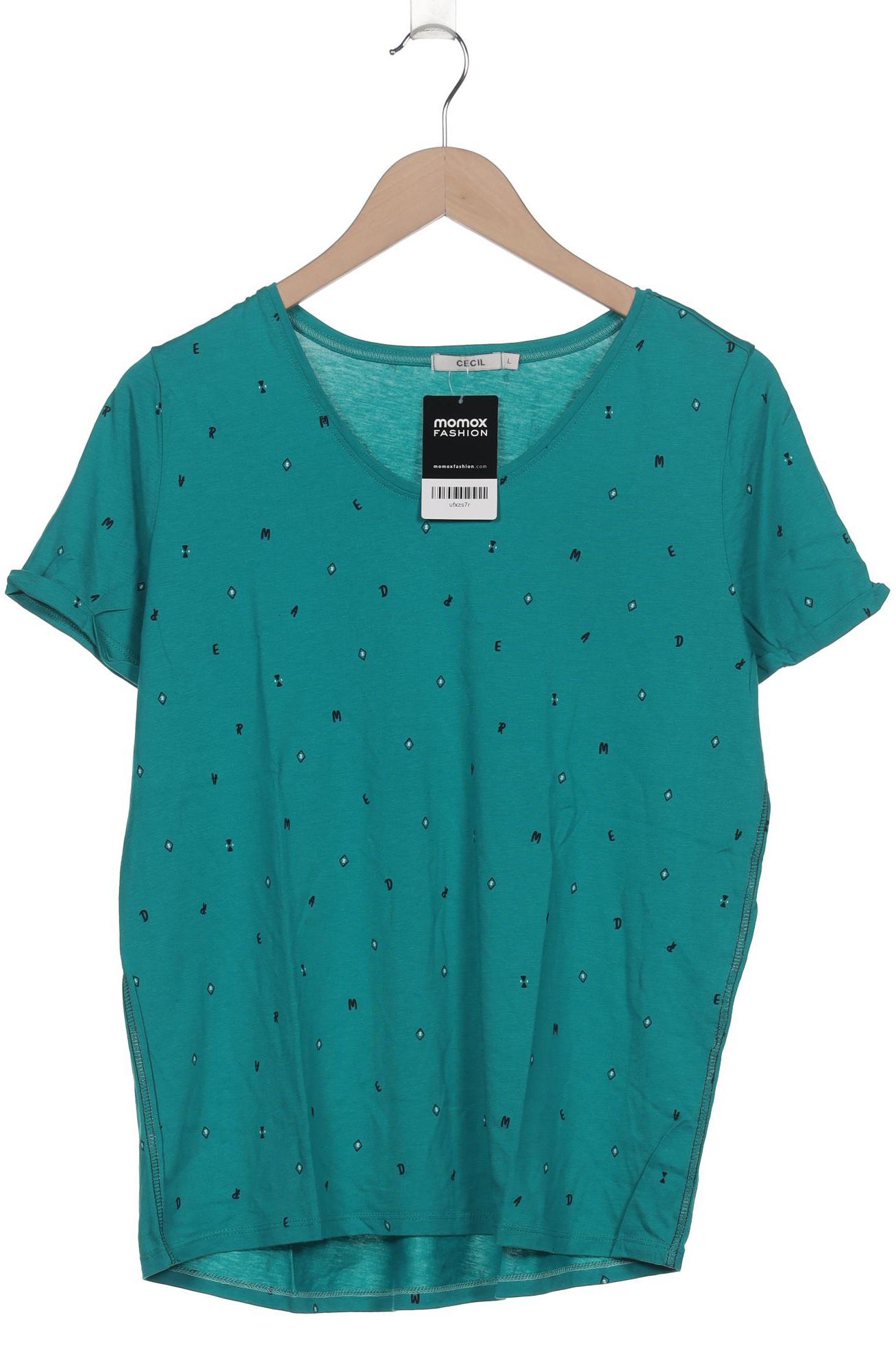 

Cecil Damen T-Shirt, grün, Gr. 42
