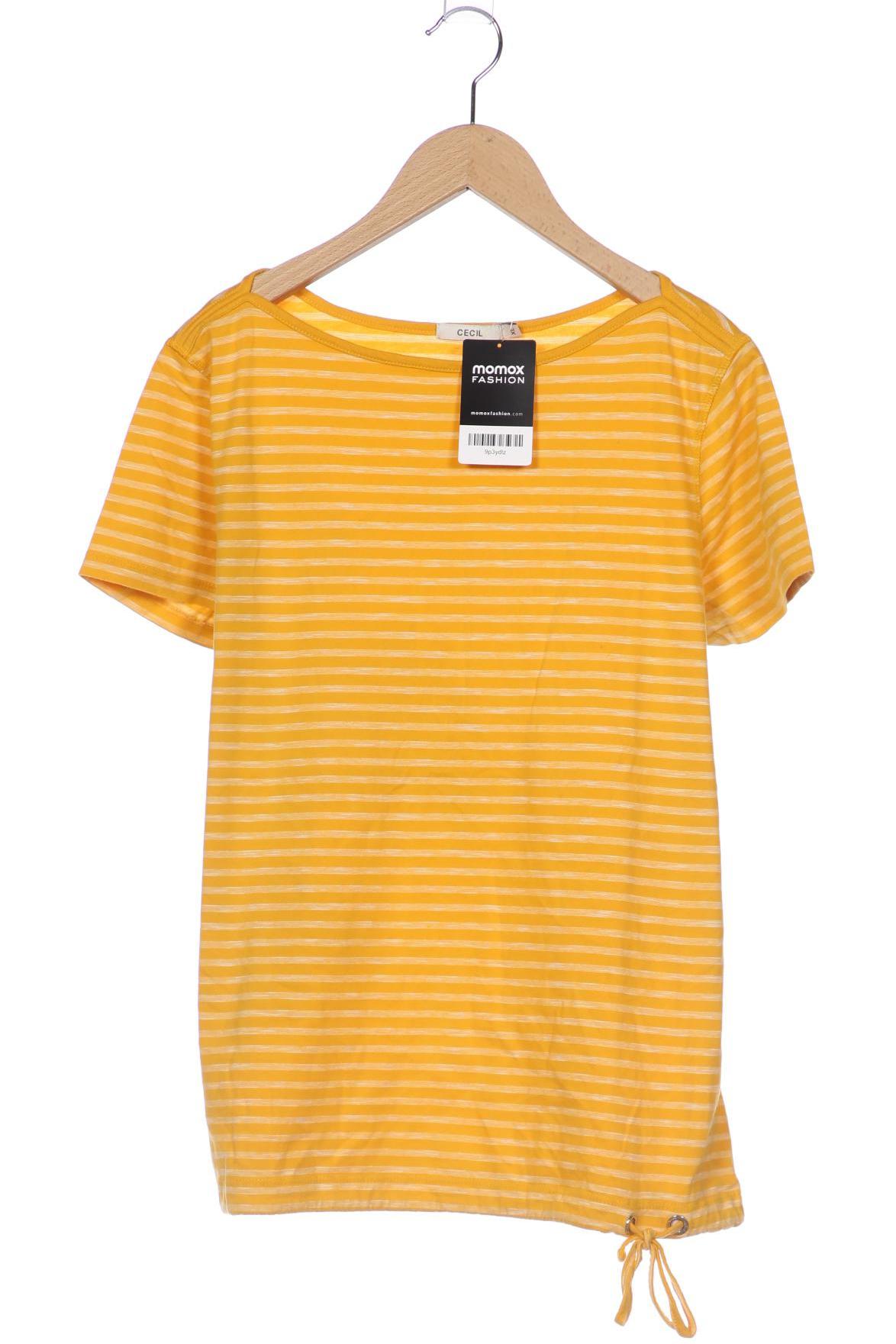 

Cecil Damen T-Shirt, gelb, Gr. 44