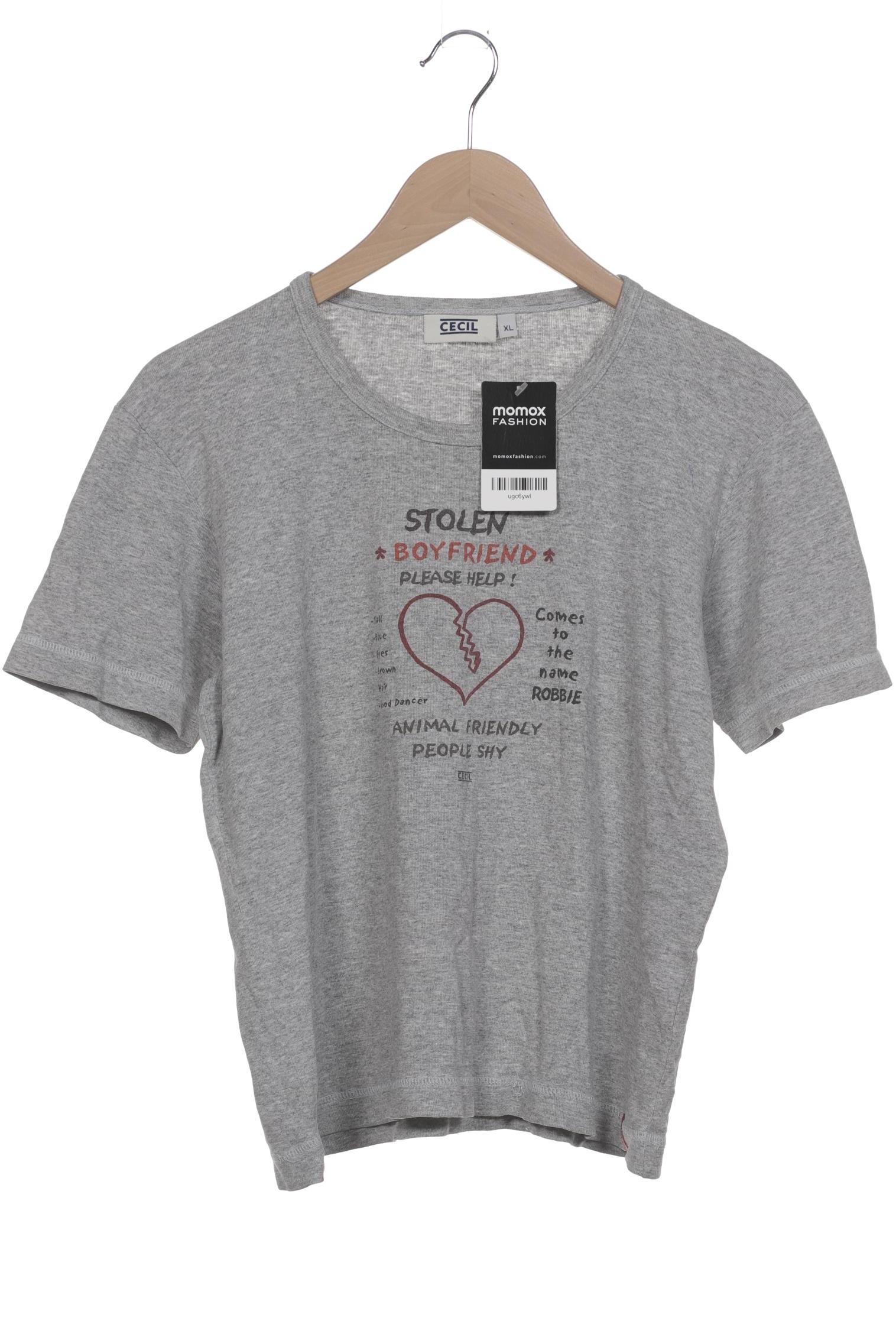 

Cecil Damen T-Shirt, grau, Gr. 44