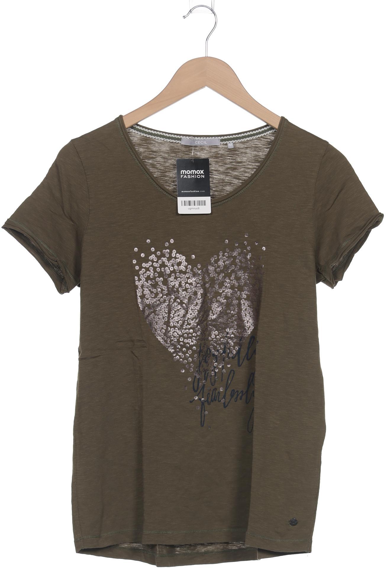 

Cecil Damen T-Shirt, grün, Gr. 38