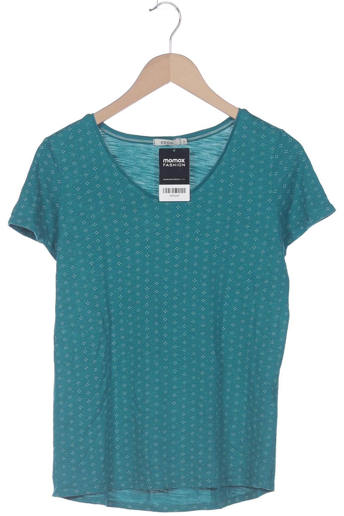 

Cecil Damen T-Shirt, türkis, Gr. 36