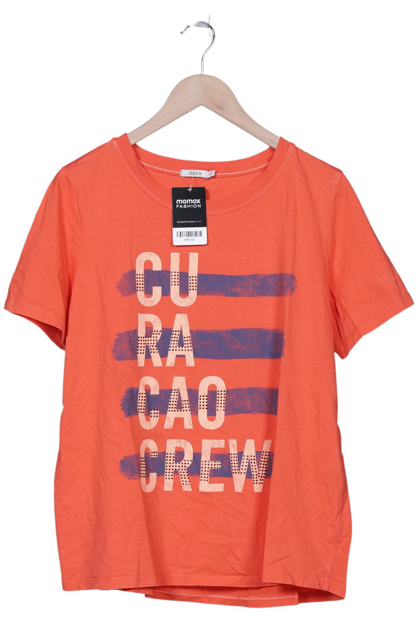 

Cecil Damen T-Shirt, orange, Gr. 44