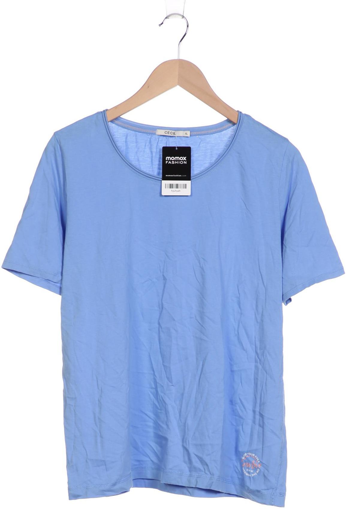 

Cecil Damen T-Shirt, blau, Gr. 44