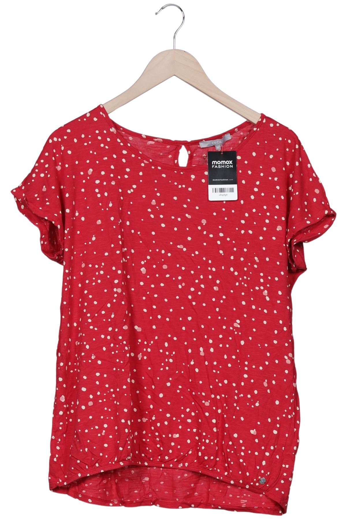 

Cecil Damen T-Shirt, rot, Gr. 38