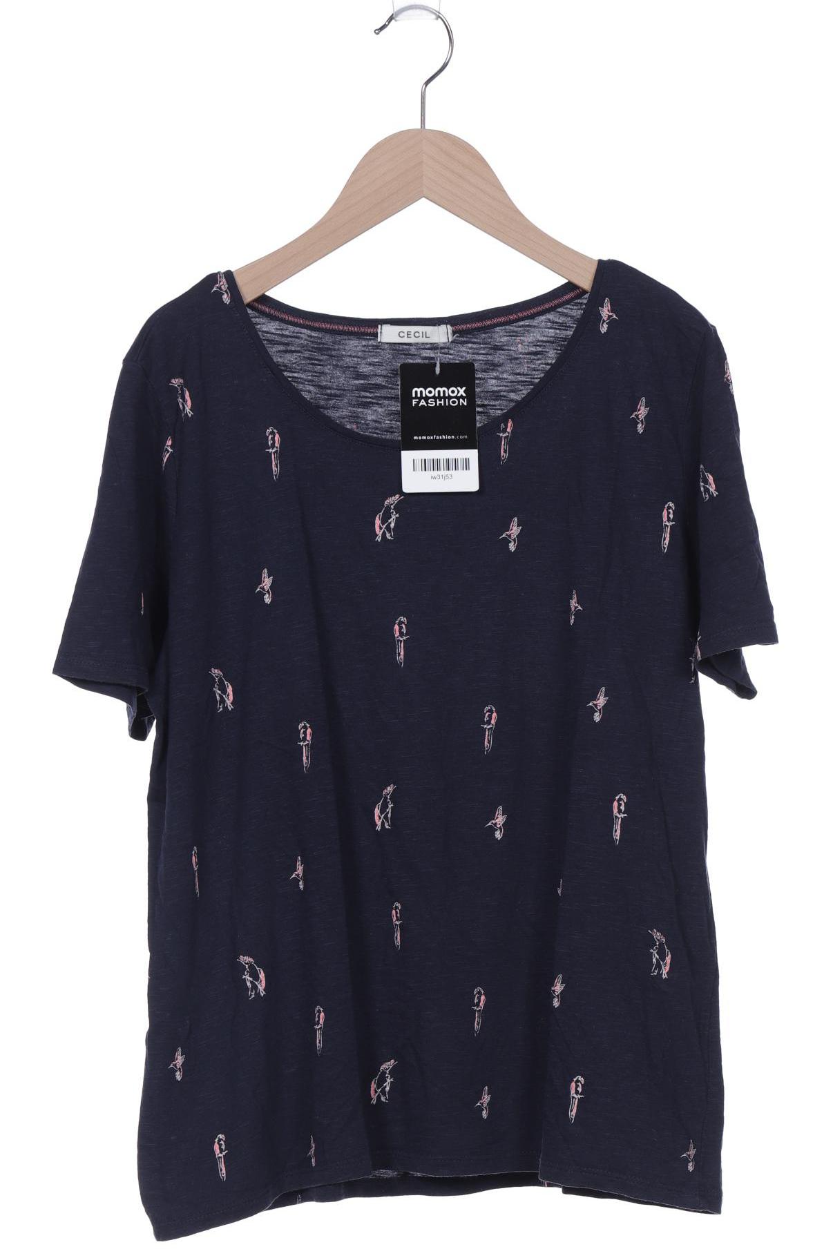 

Cecil Damen T-Shirt, marineblau, Gr. 42