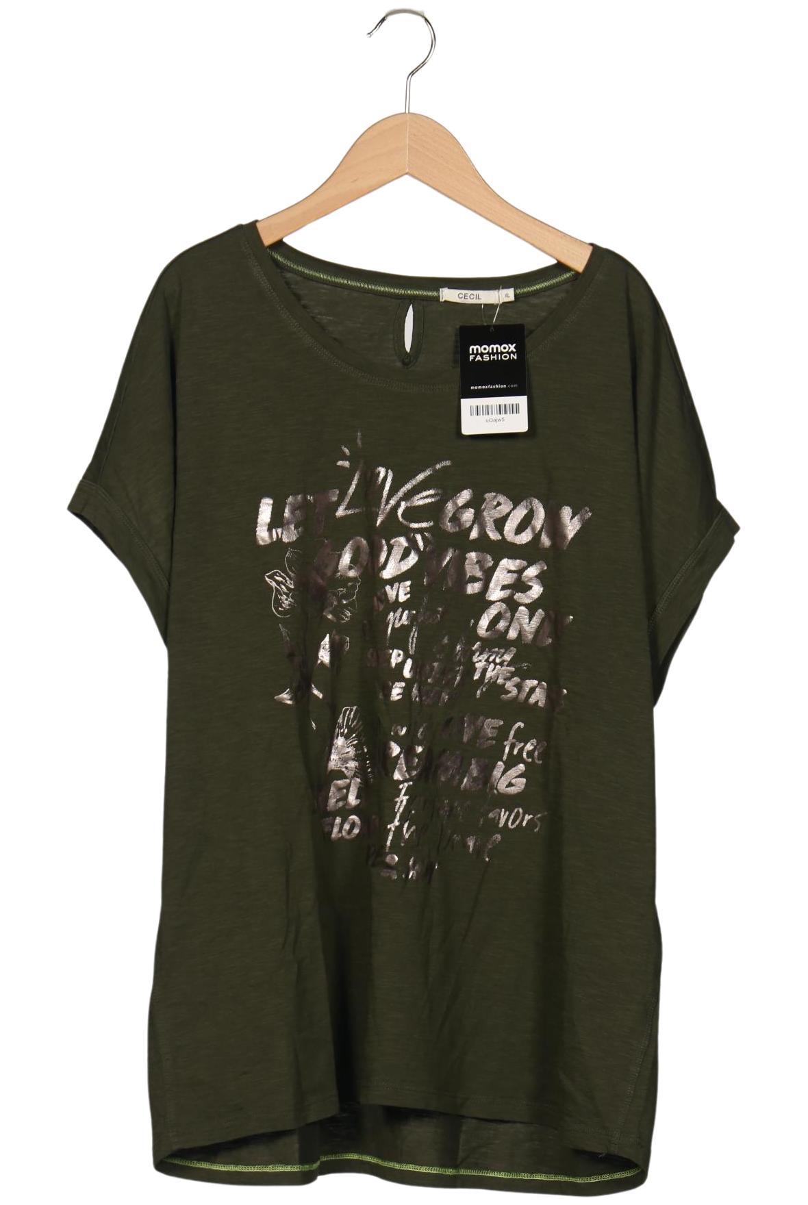 

Cecil Damen T-Shirt, grün, Gr. 44