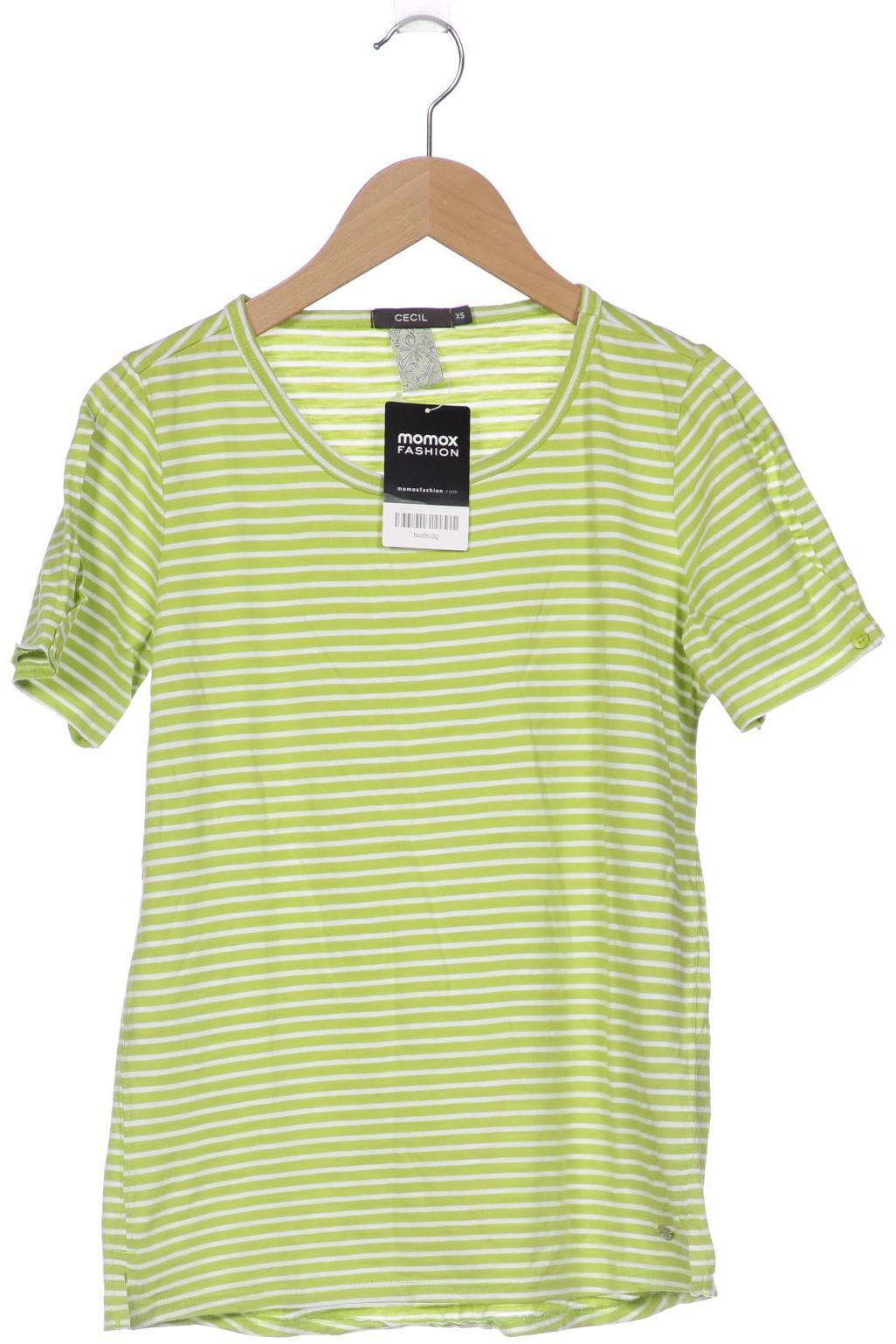 

Cecil Damen T-Shirt, grün, Gr. 34