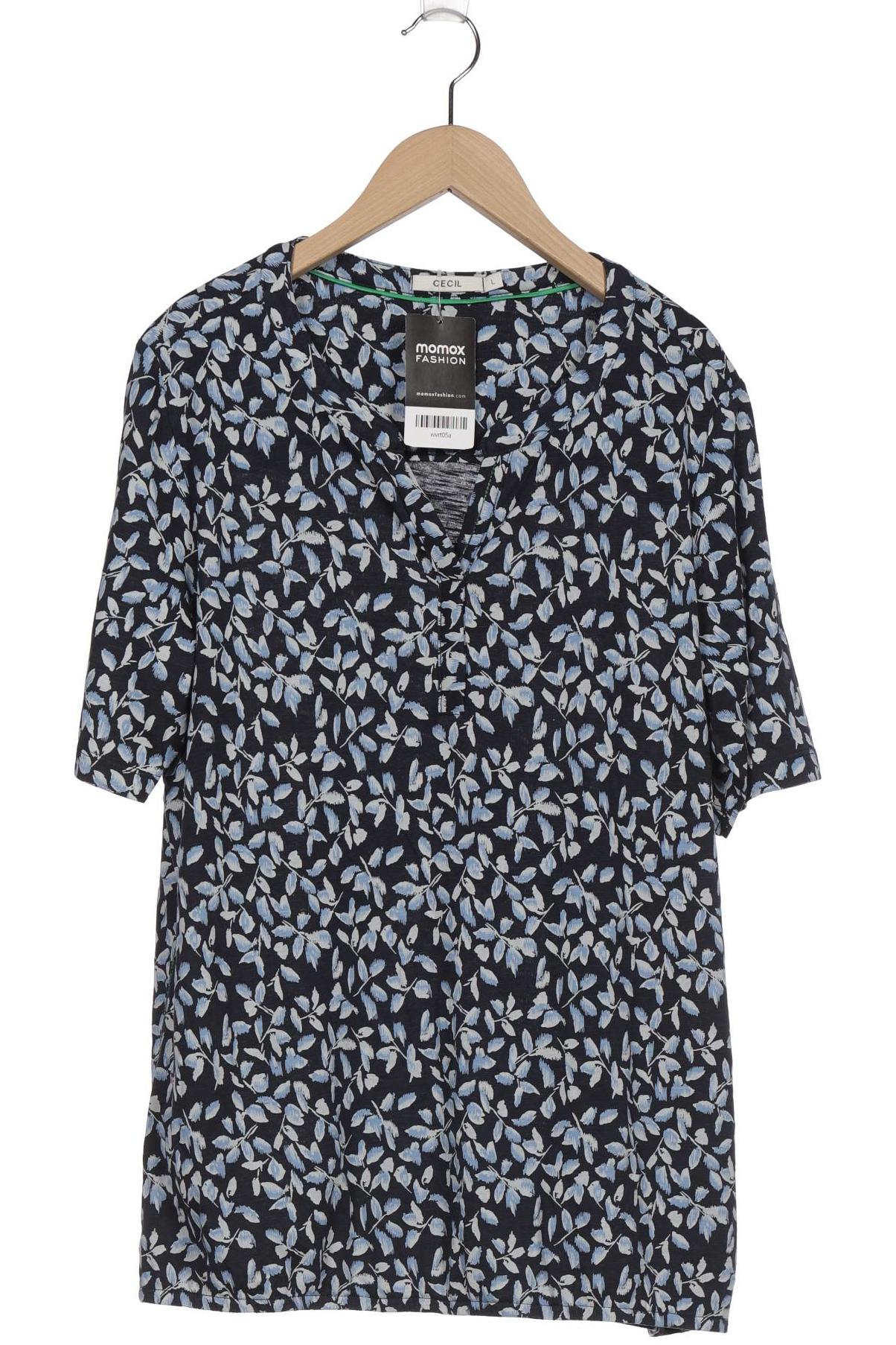 

CECIL Damen T-Shirt, marineblau