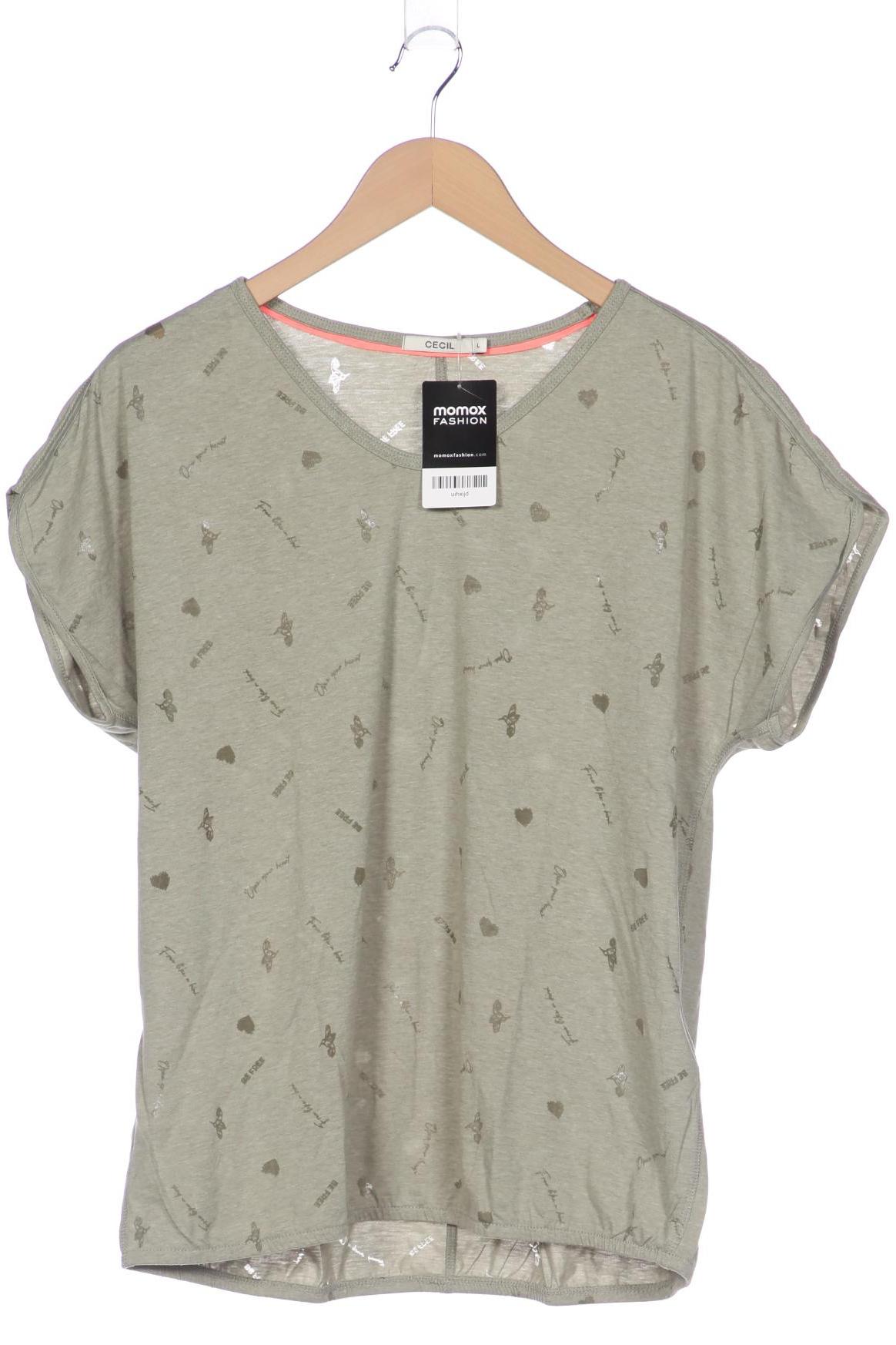

CECIL Damen T-Shirt, grün