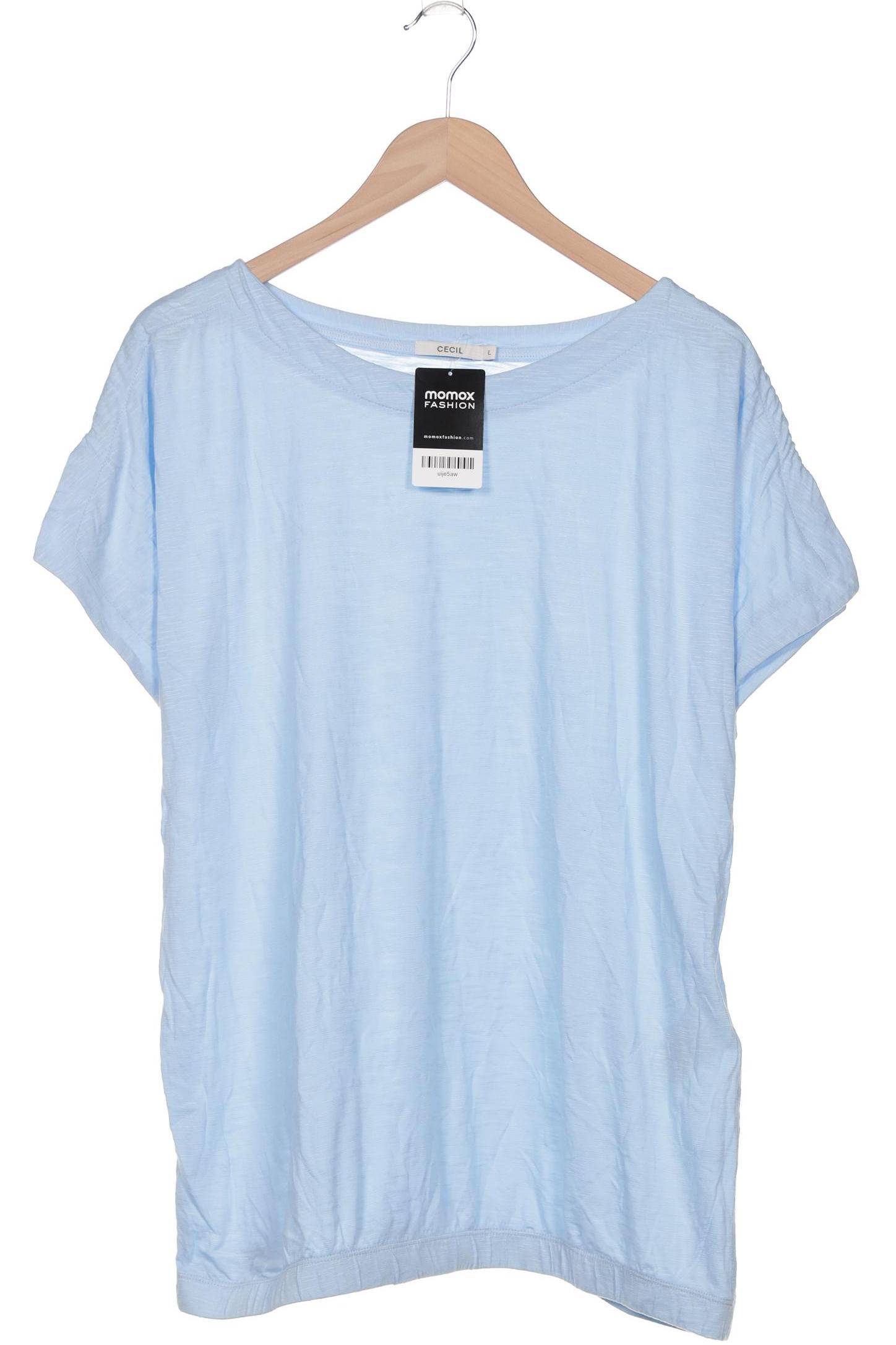 

Cecil Damen T-Shirt, hellblau, Gr. 42