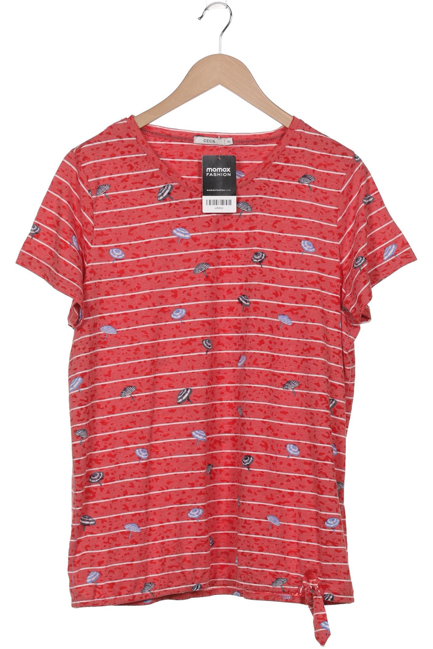 

Cecil Damen T-Shirt, rot, Gr. 44