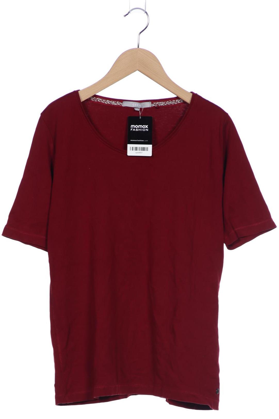 

Cecil Damen T-Shirt, bordeaux, Gr. 42