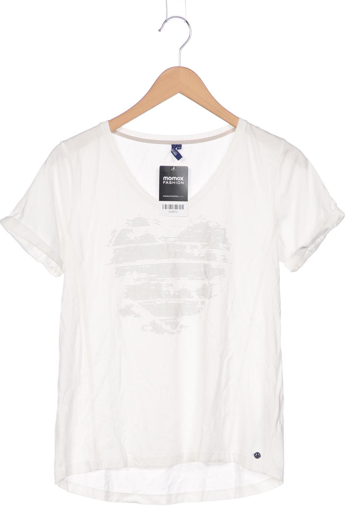 

Cecil Damen T-Shirt, weiß, Gr. 38