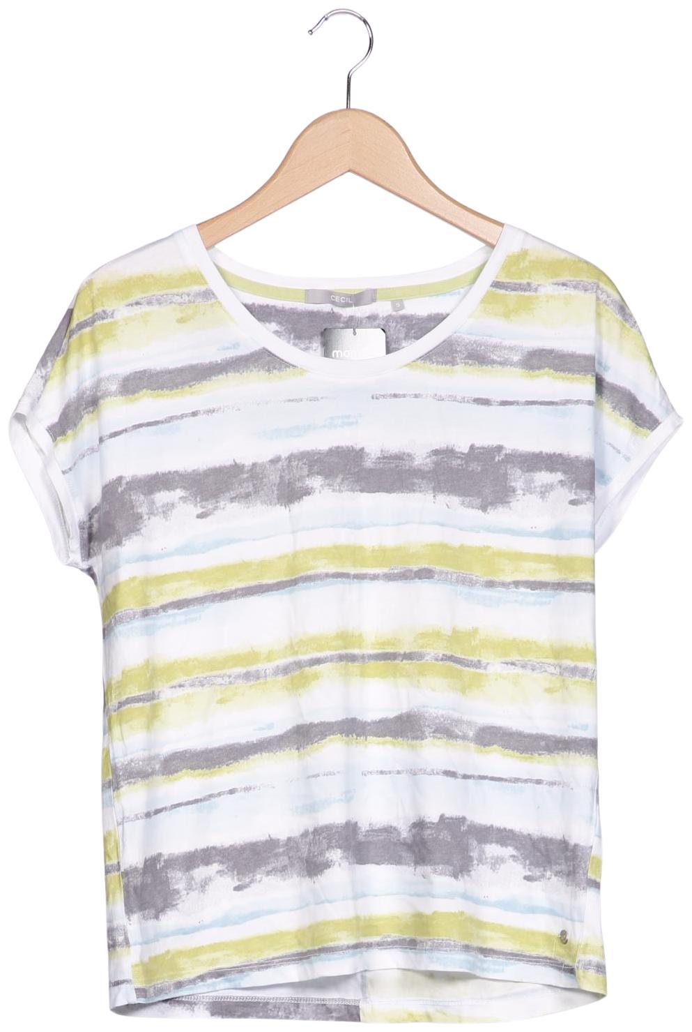 

Cecil Damen T-Shirt, mehrfarbig, Gr. 36
