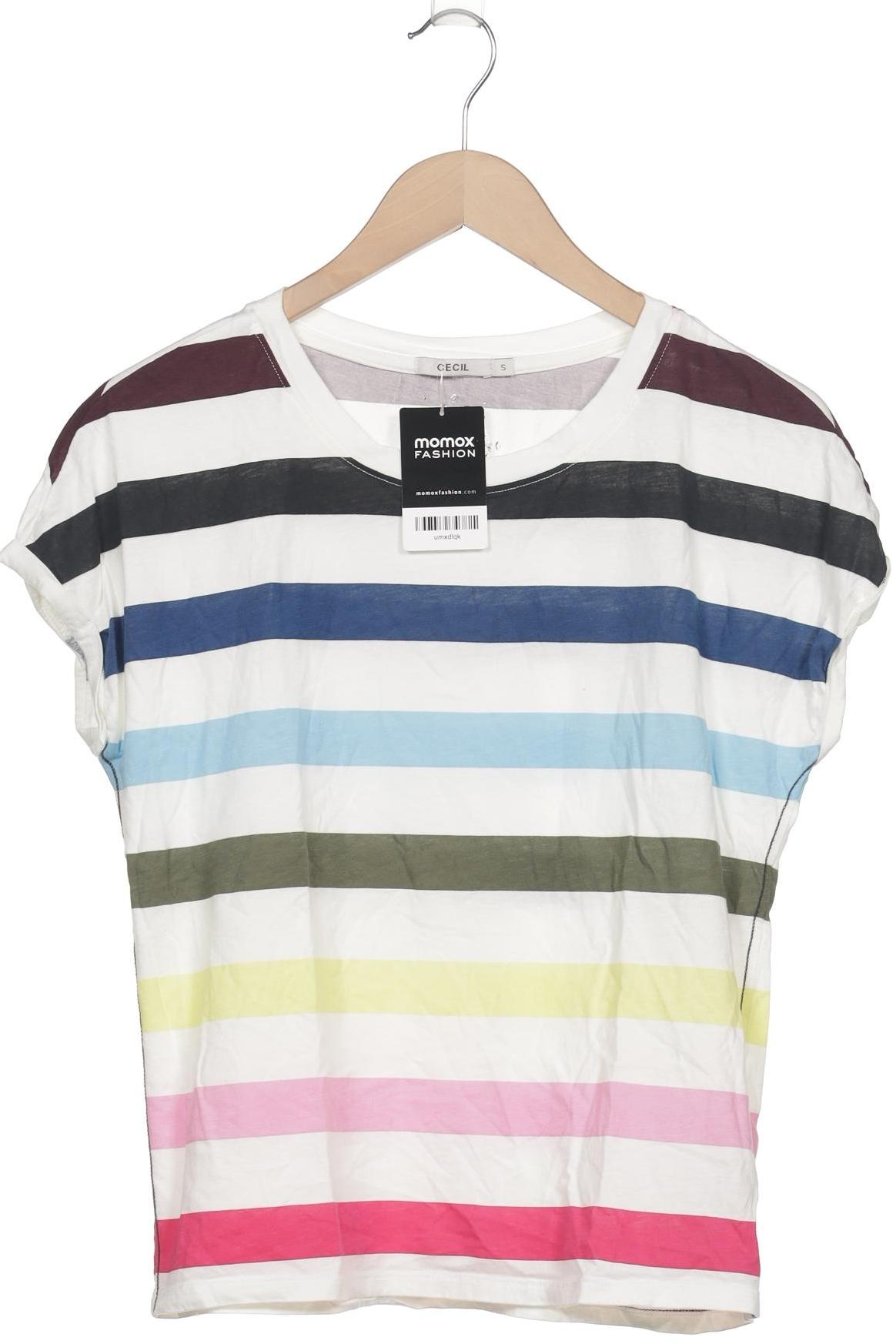 

Cecil Damen T-Shirt, mehrfarbig, Gr. 36
