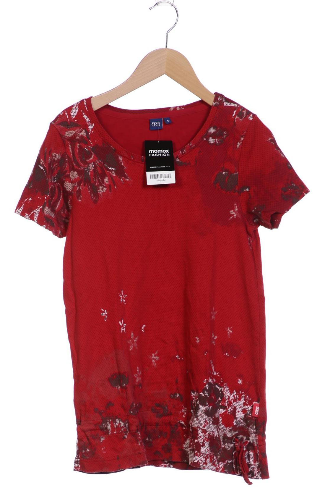 

Cecil Damen T-Shirt, rot, Gr. 36