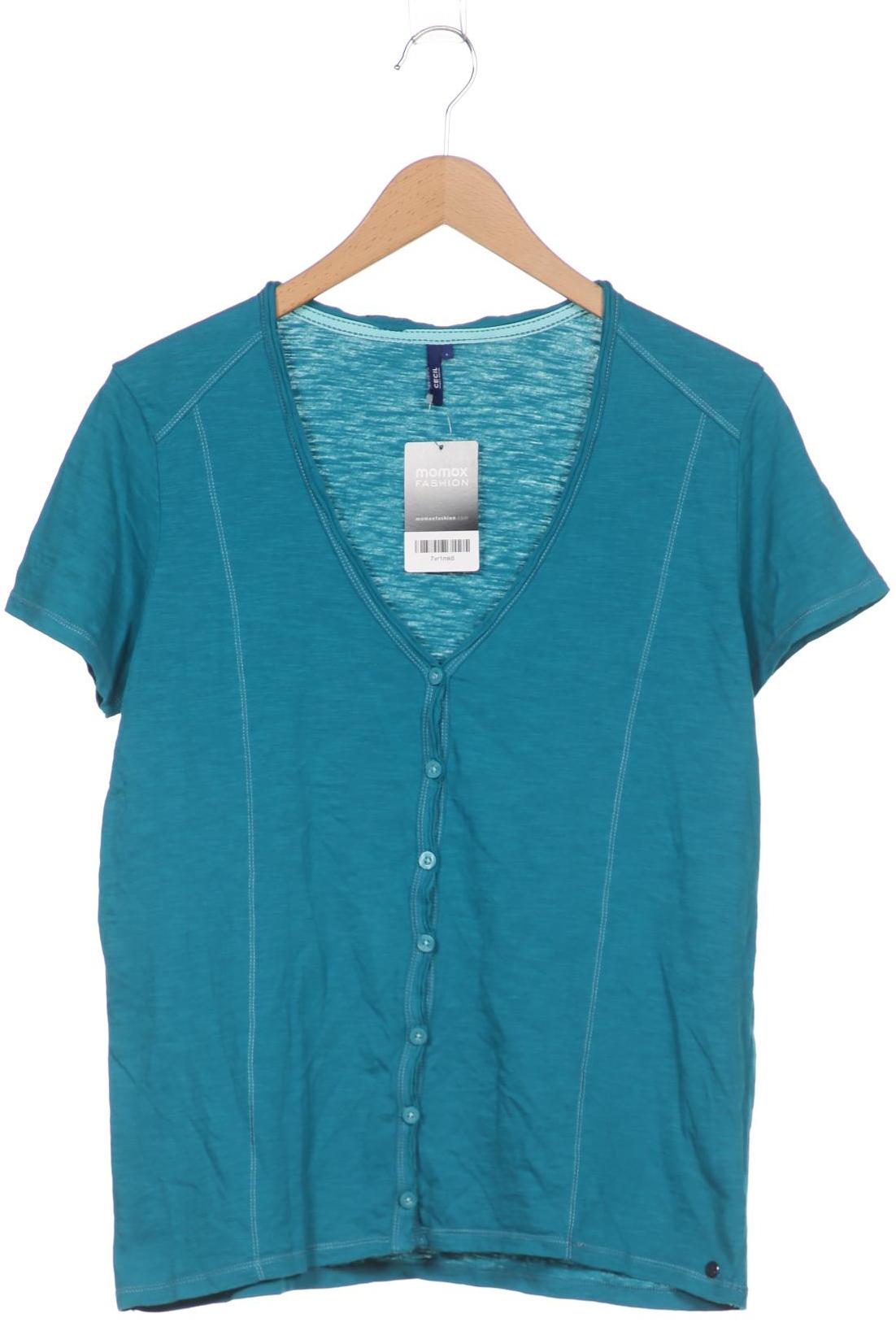 

Cecil Damen T-Shirt, blau, Gr. 42