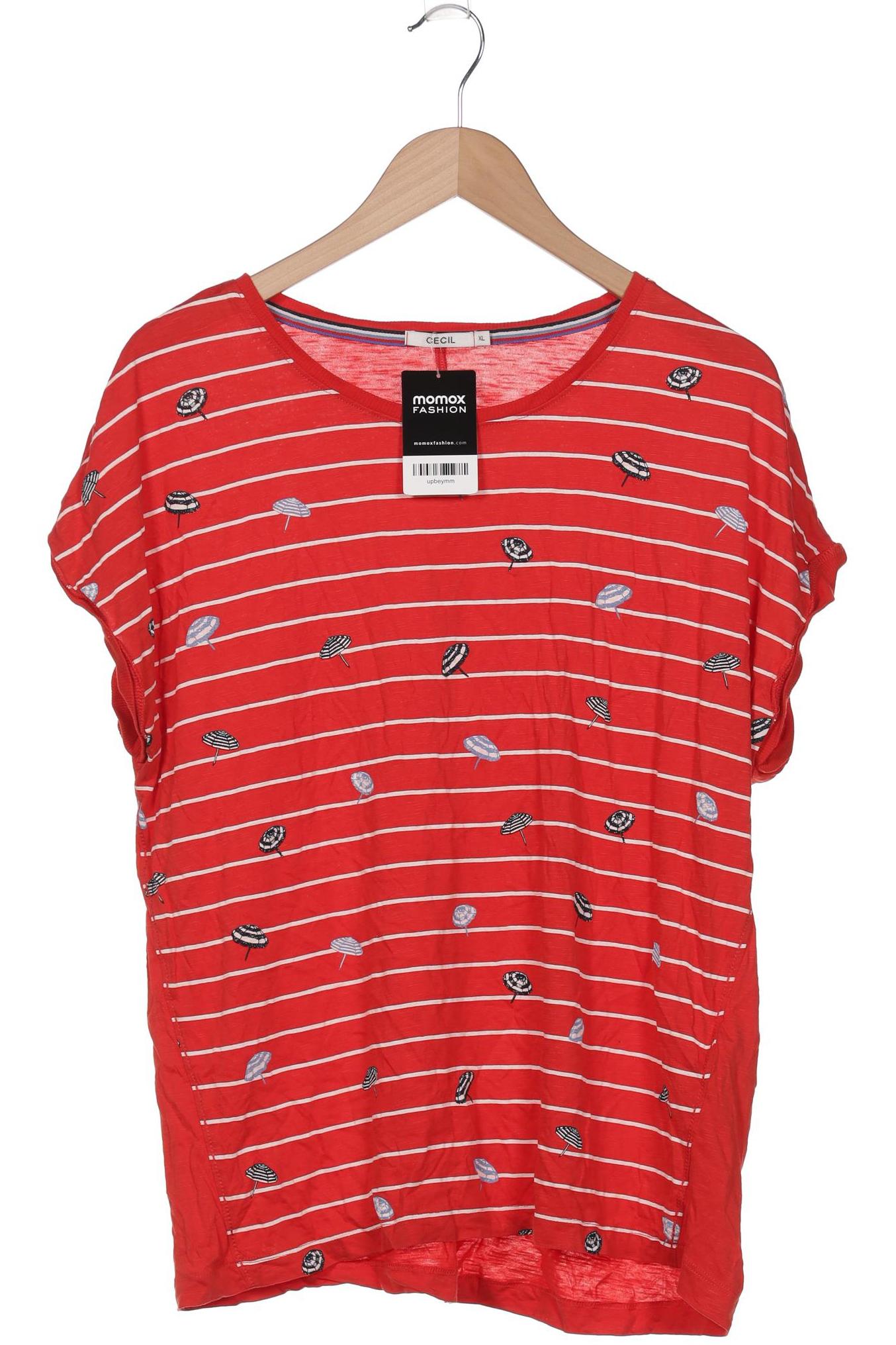 

Cecil Damen T-Shirt, rot, Gr. 44
