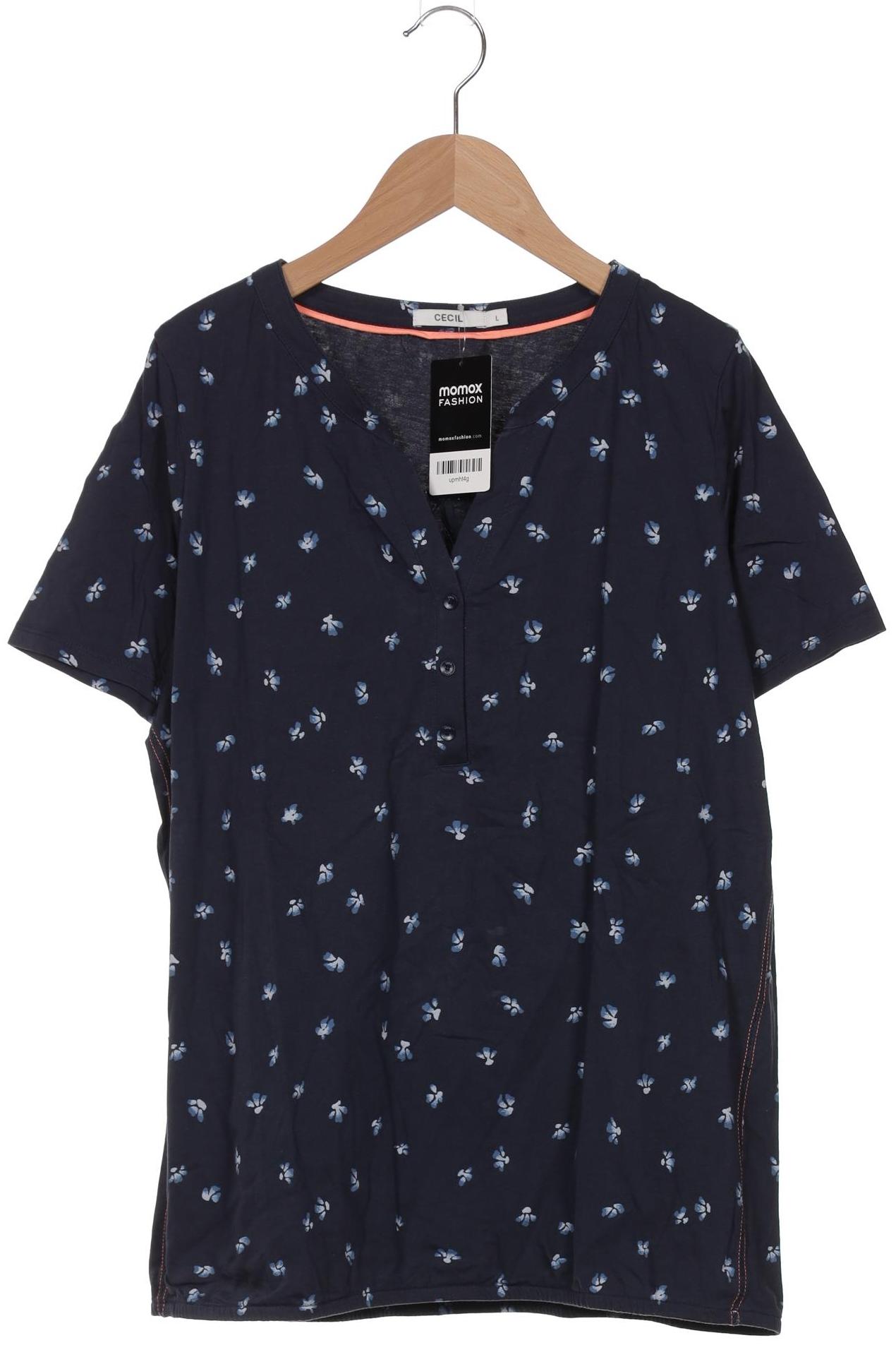 

Cecil Damen T-Shirt, marineblau, Gr. 42