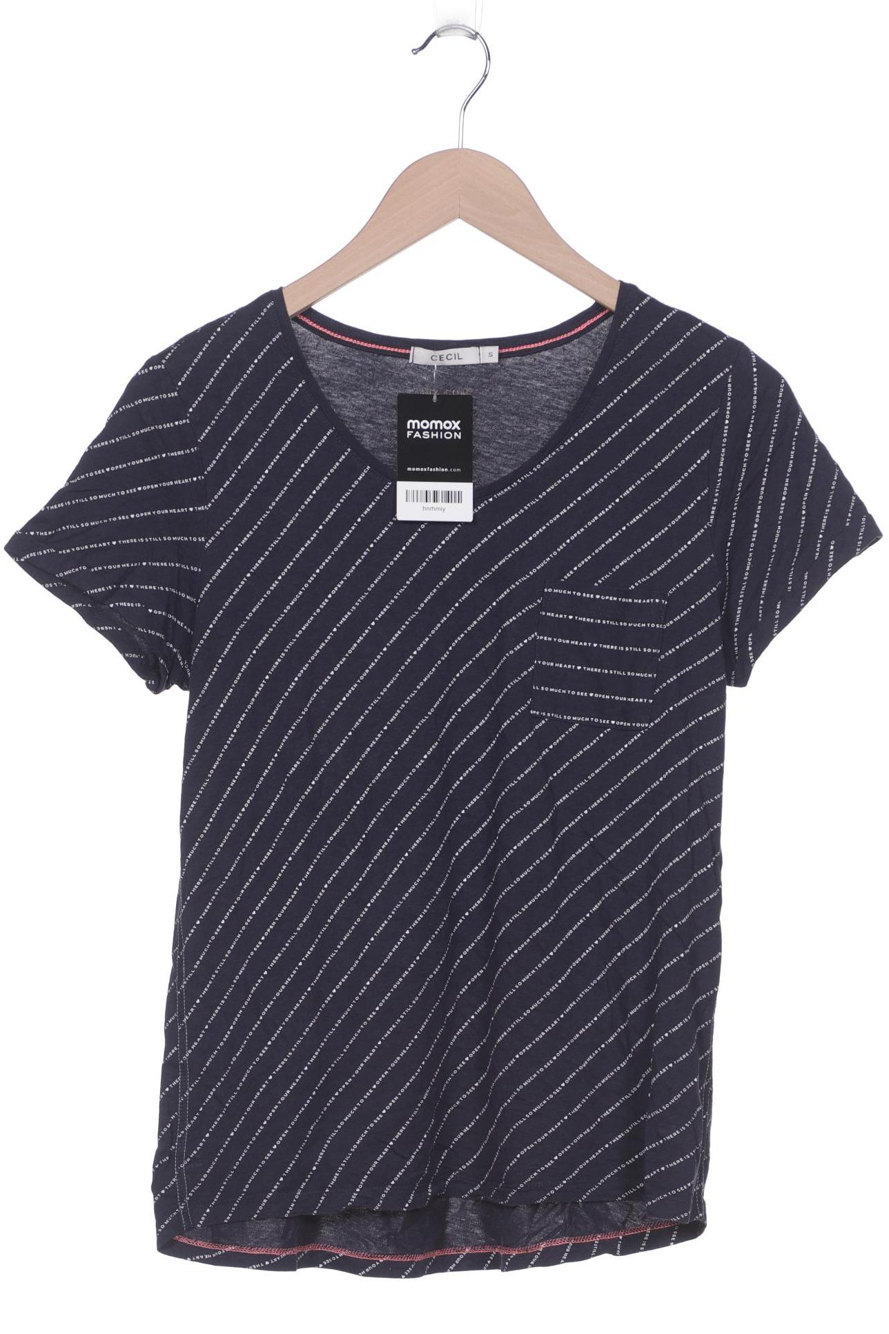 

Cecil Damen T-Shirt, marineblau, Gr. 36