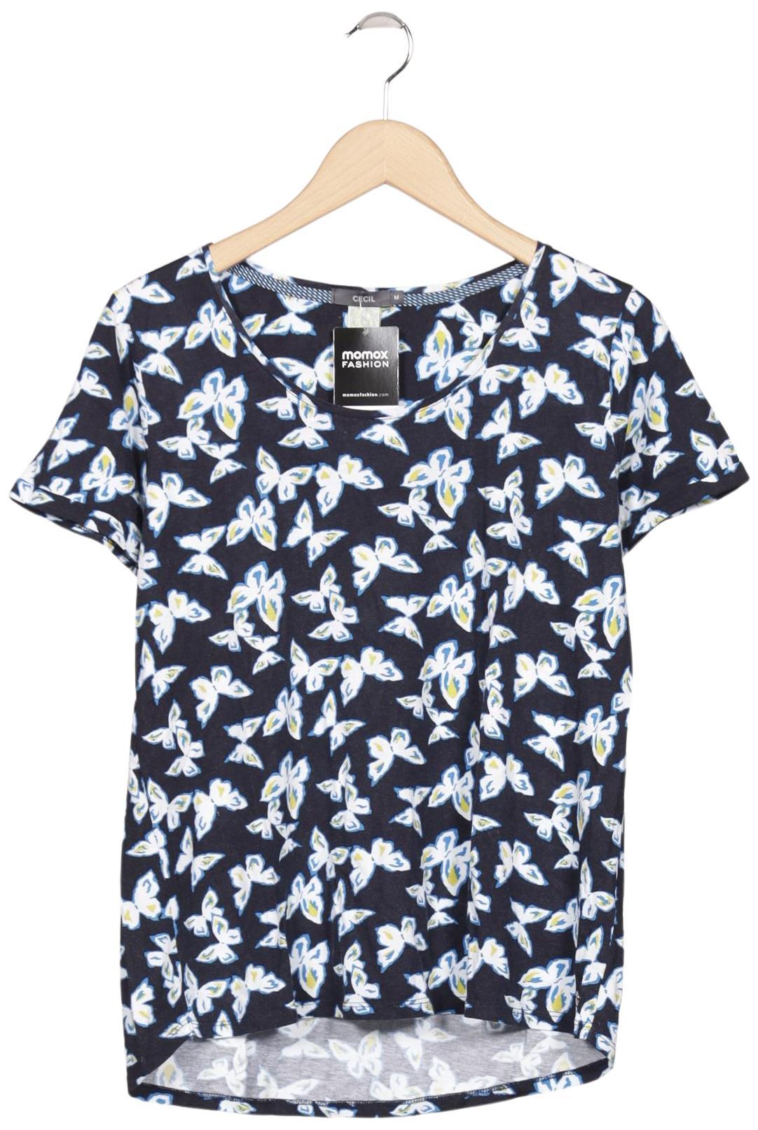 

Cecil Damen T-Shirt, mehrfarbig, Gr. 38