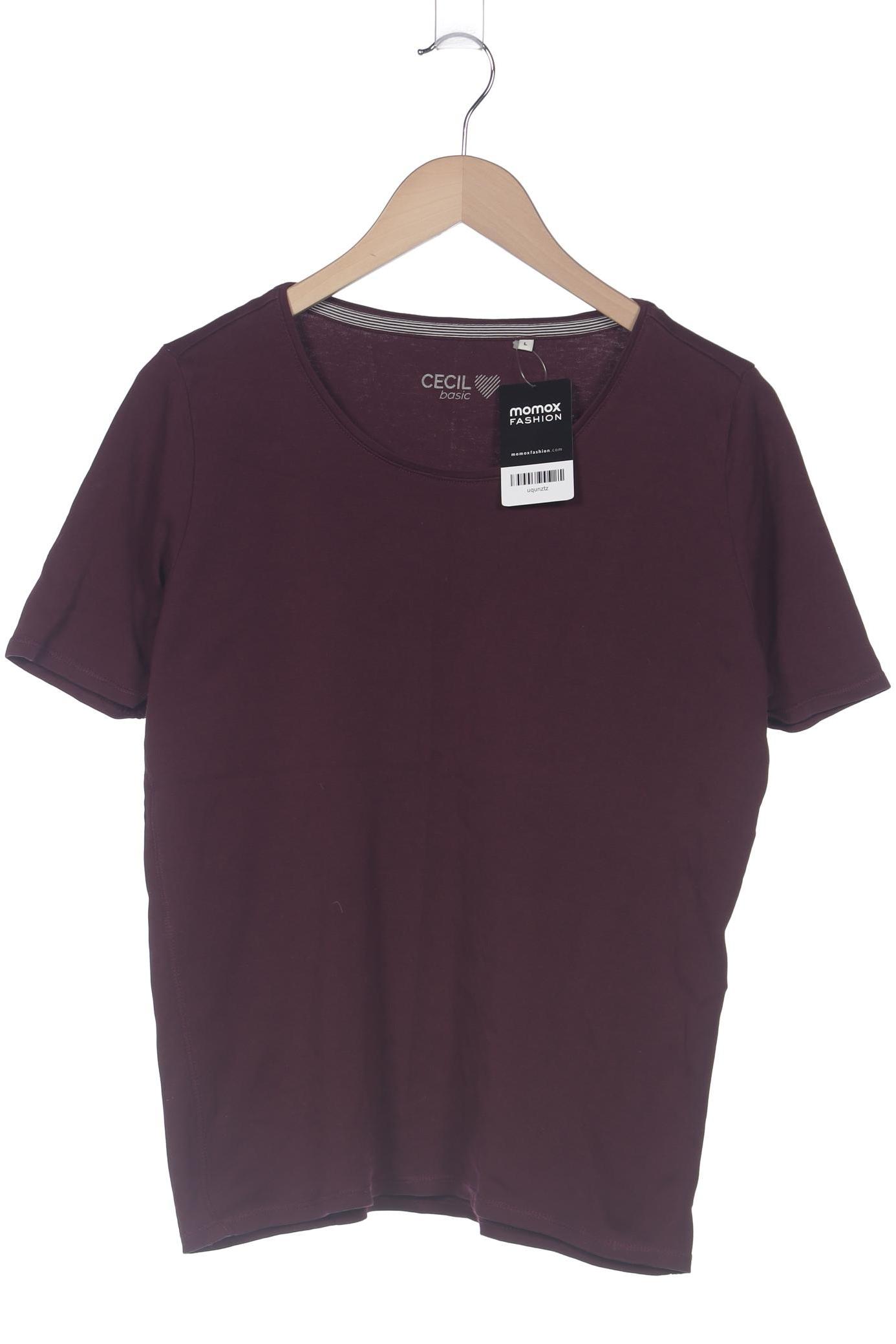 

Cecil Damen T-Shirt, bordeaux, Gr. 42