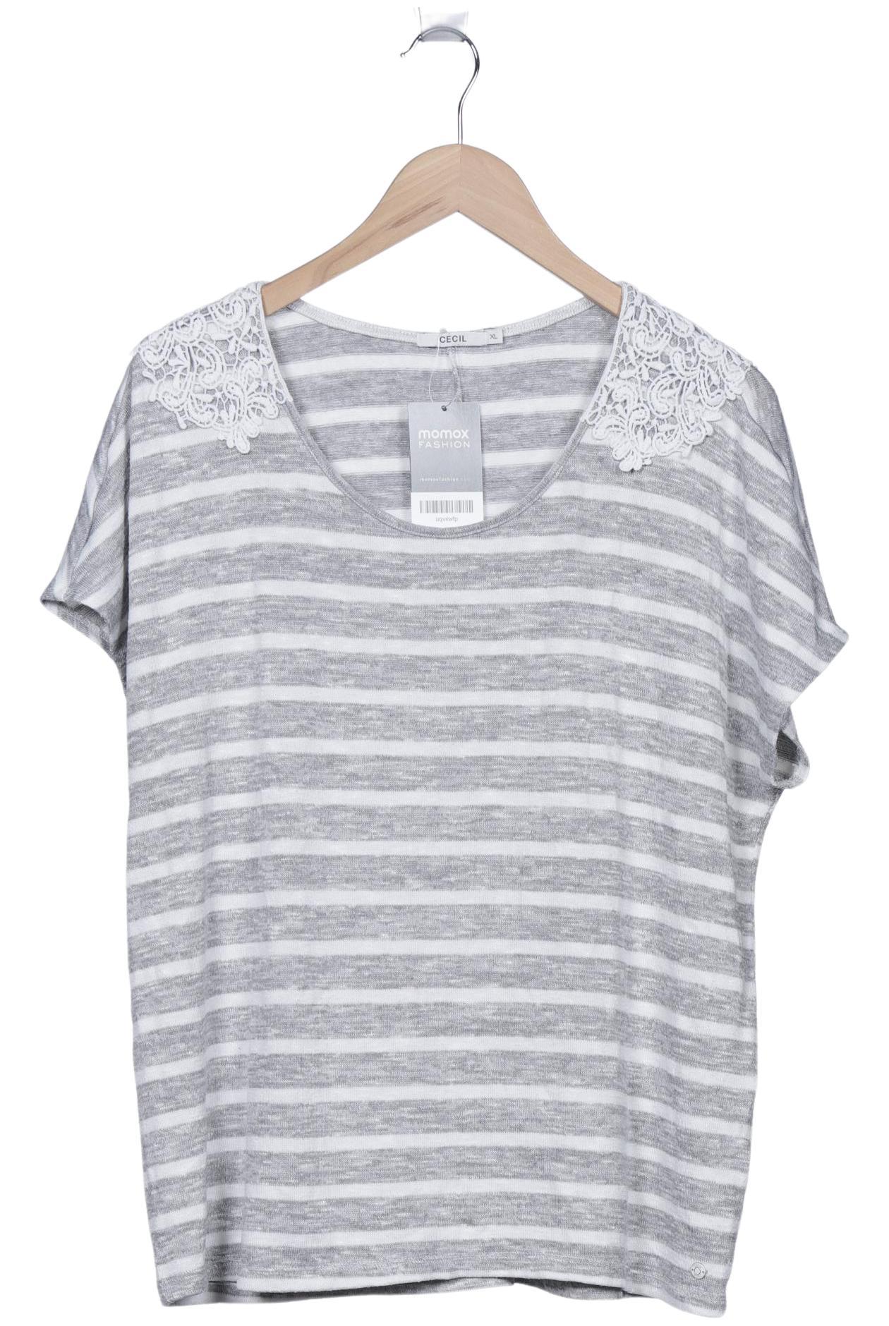 

Cecil Damen T-Shirt, grau, Gr. 44