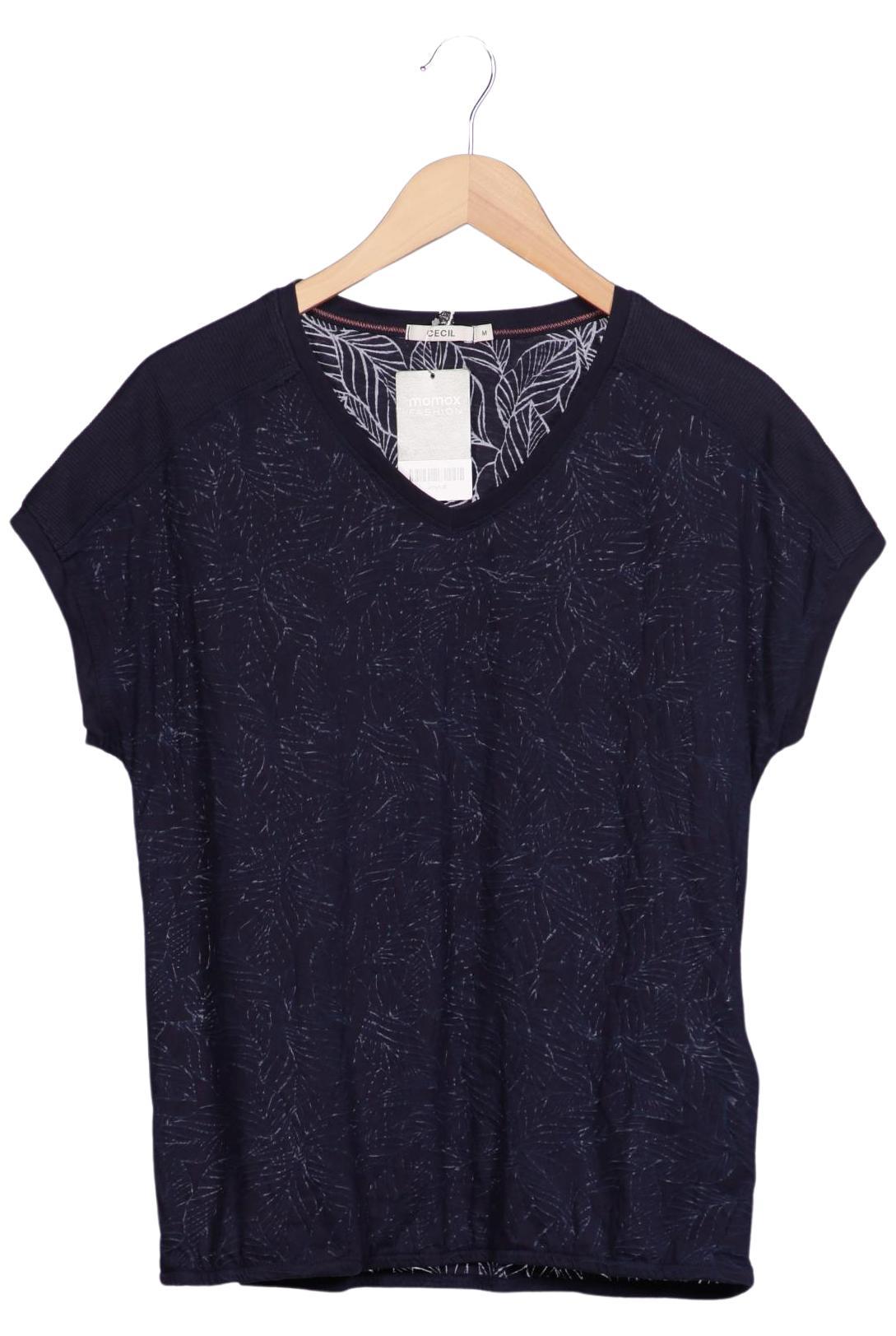 

Cecil Damen T-Shirt, marineblau, Gr. 38