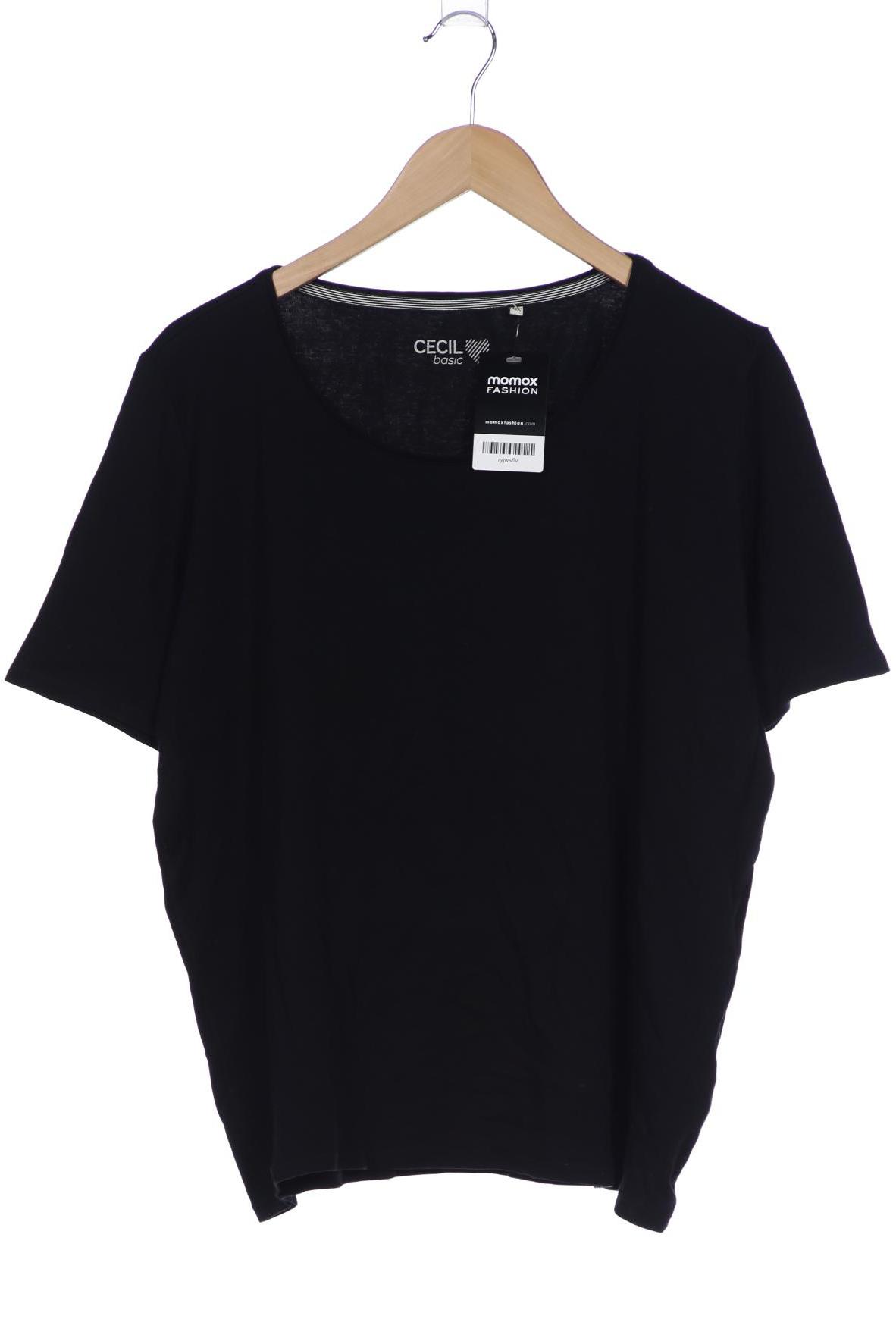 

Cecil Damen T-Shirt, schwarz, Gr. 46