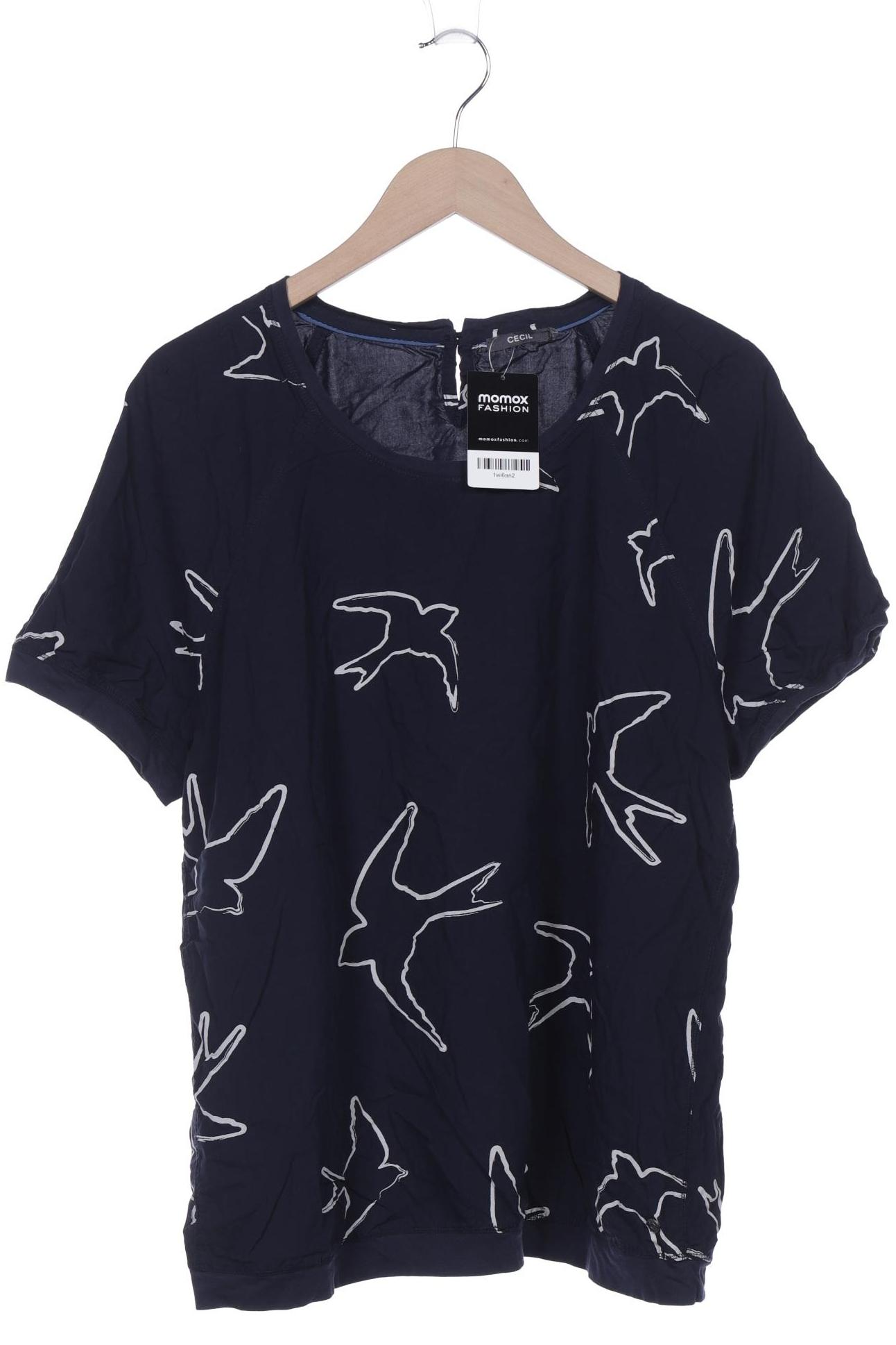 

Cecil Damen T-Shirt, marineblau, Gr. 46