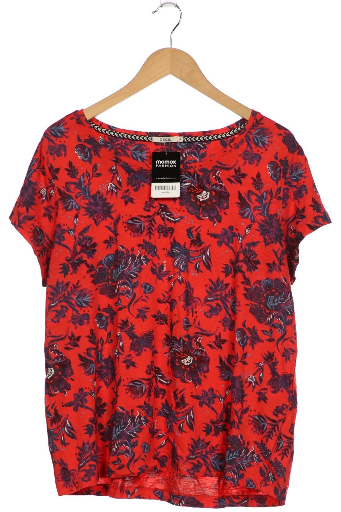 

Cecil Damen T-Shirt, rot, Gr. 44