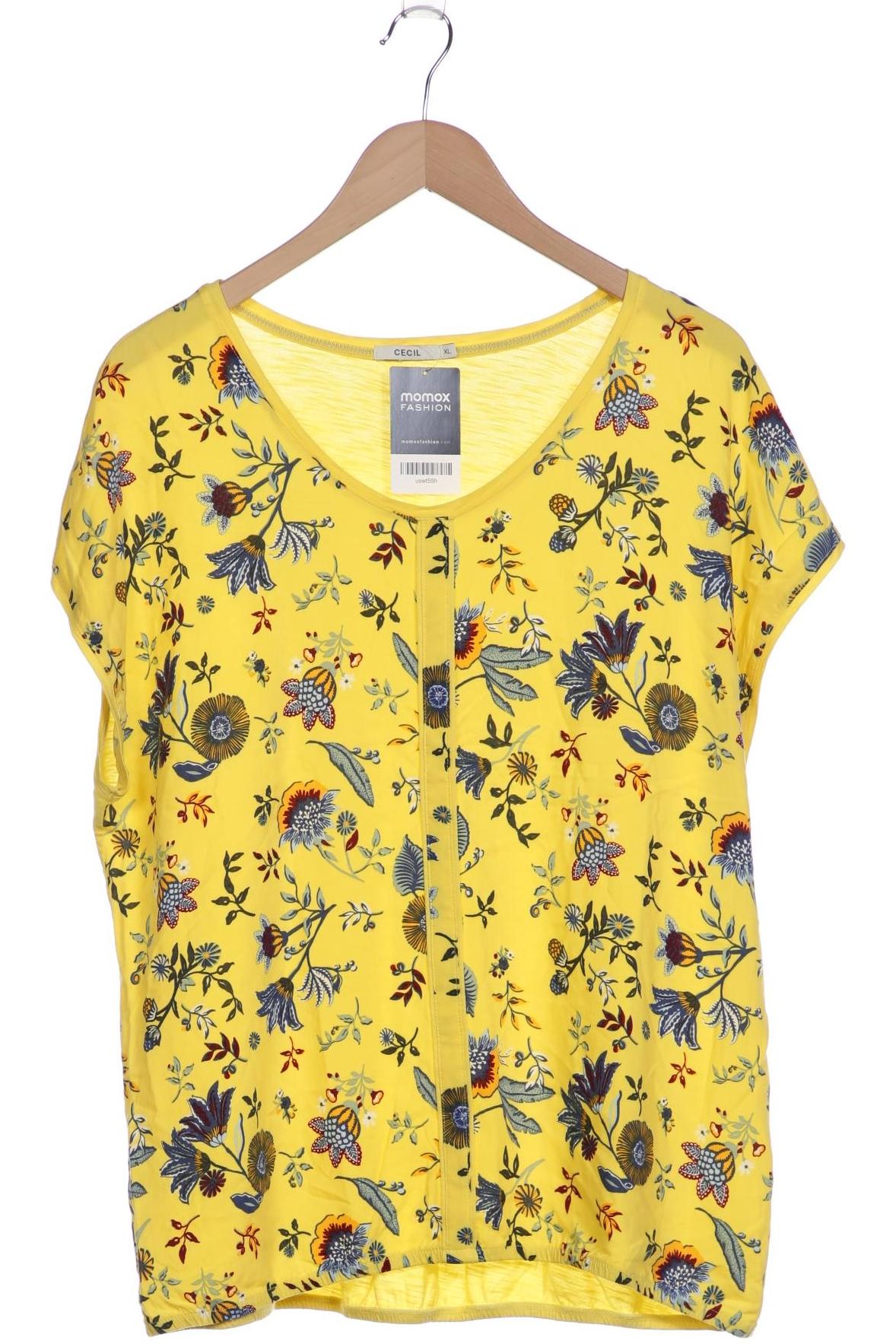 

Cecil Damen T-Shirt, gelb, Gr. 44