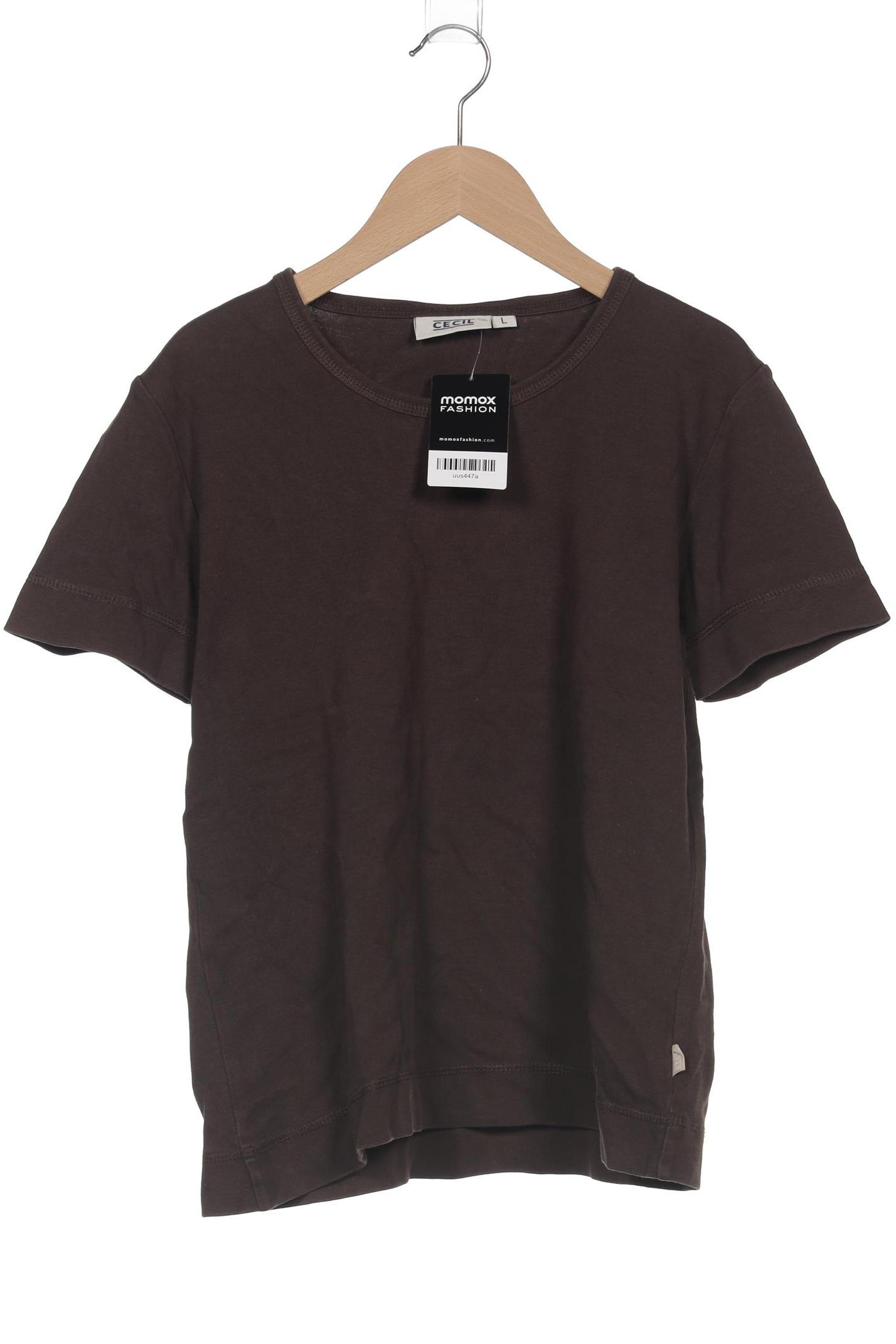 

Cecil Damen T-Shirt, braun, Gr. 42