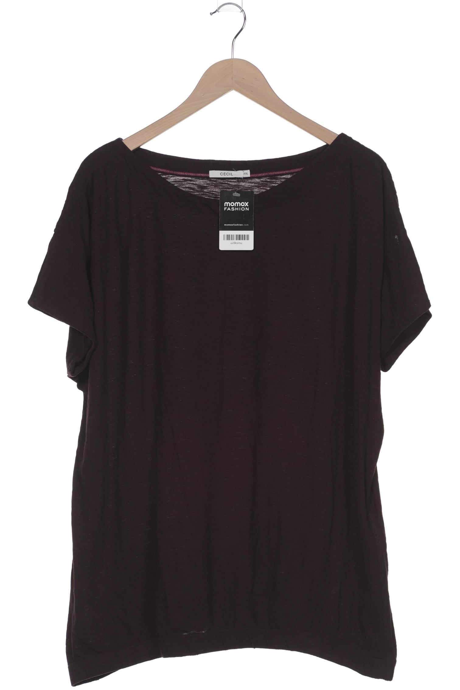 

Cecil Damen T-Shirt, bordeaux, Gr. 46
