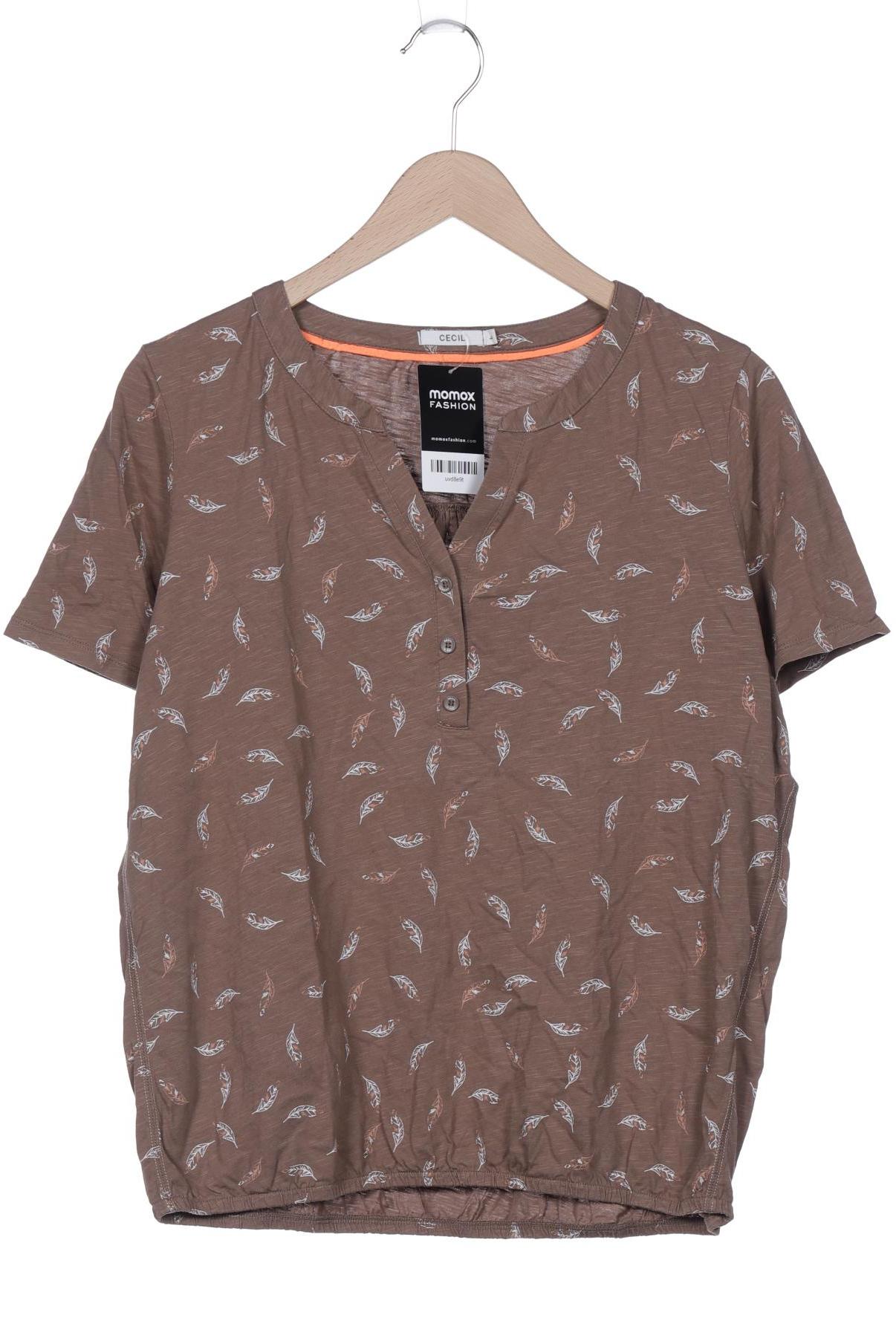 

Cecil Damen T-Shirt, braun, Gr. 42