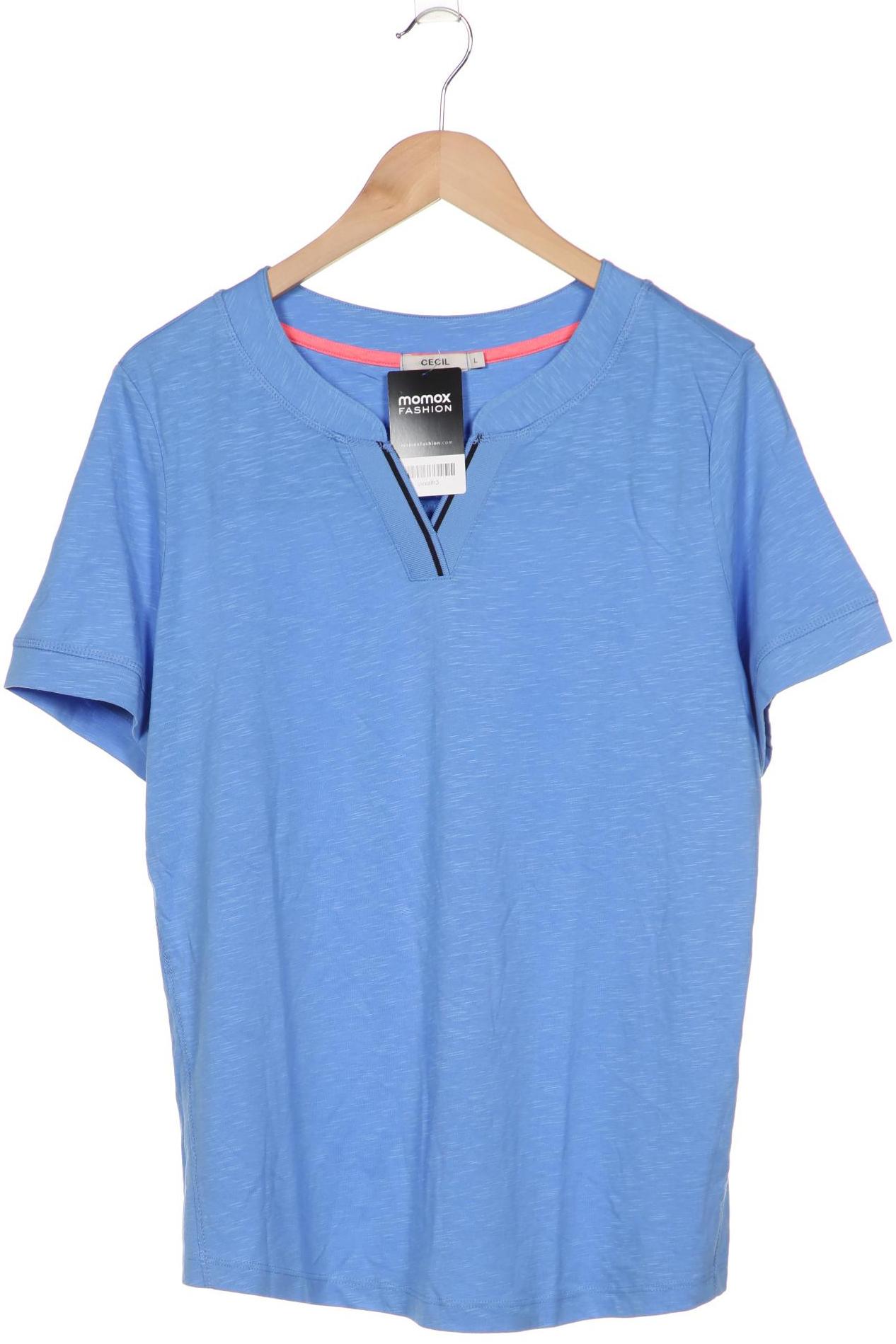 

CECIL Damen T-Shirt, blau