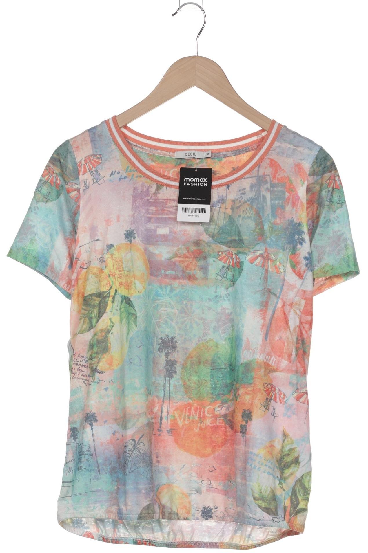 

Cecil Damen T-Shirt, mehrfarbig, Gr. 38