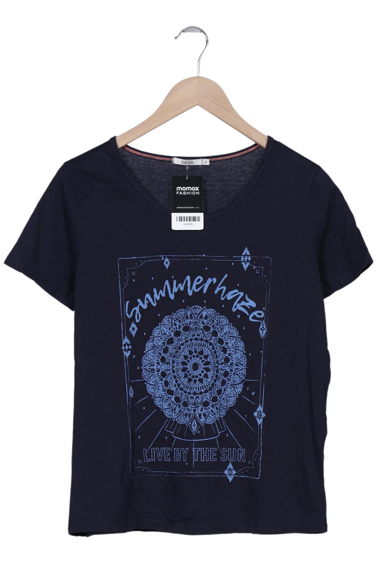 

Cecil Damen T-Shirt, marineblau, Gr. 38