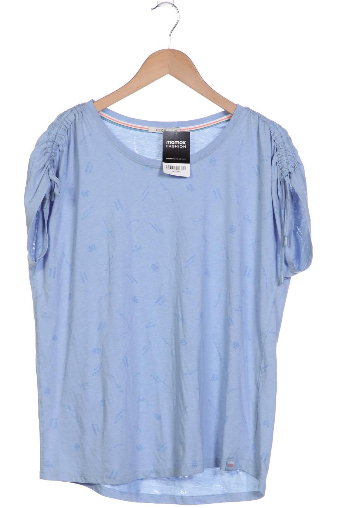

CECIL Damen T-Shirt, hellblau