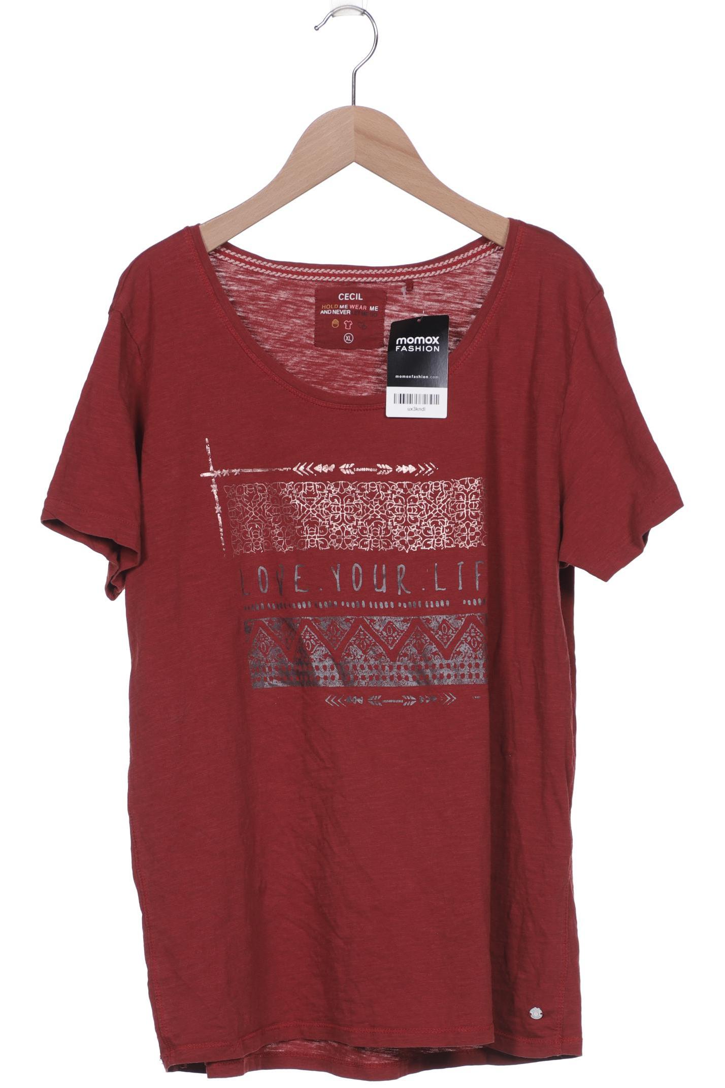 

CECIL Damen T-Shirt, bordeaux