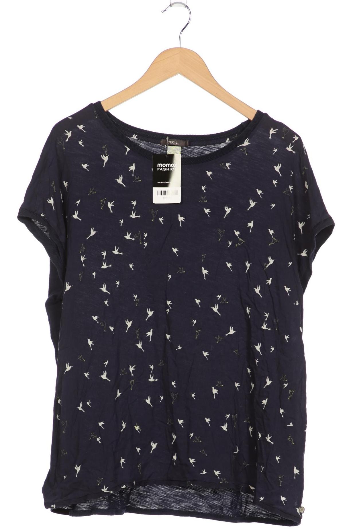 

Cecil Damen T-Shirt, marineblau, Gr. 46