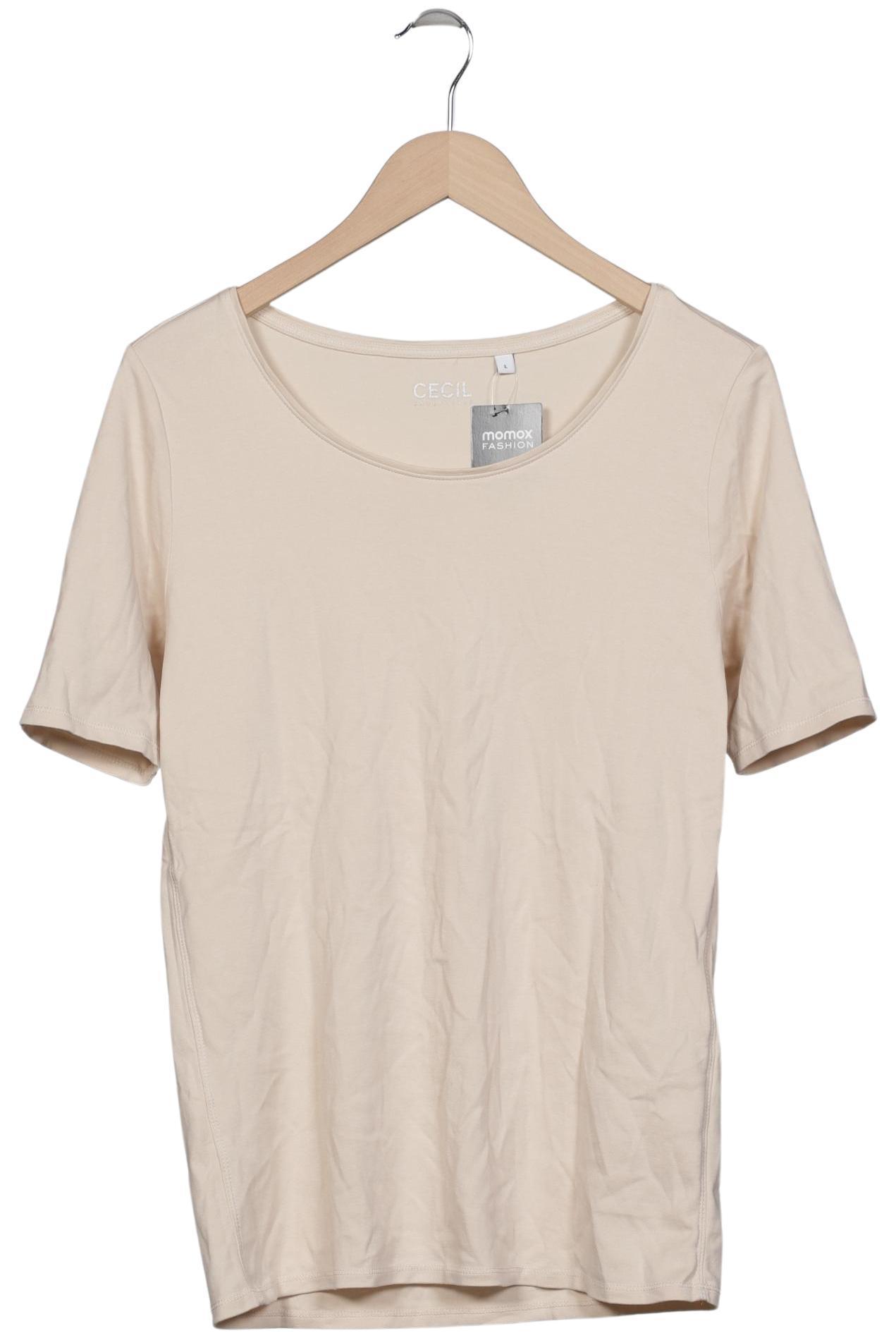 

Cecil Damen T-Shirt, beige, Gr. 42