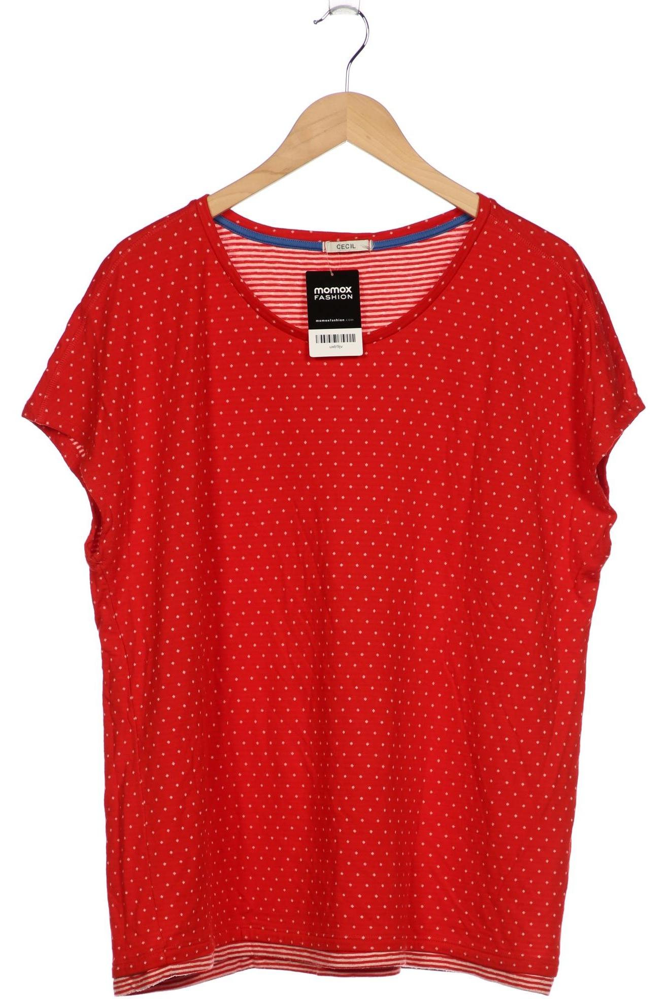

Cecil Damen T-Shirt, rot, Gr. 48