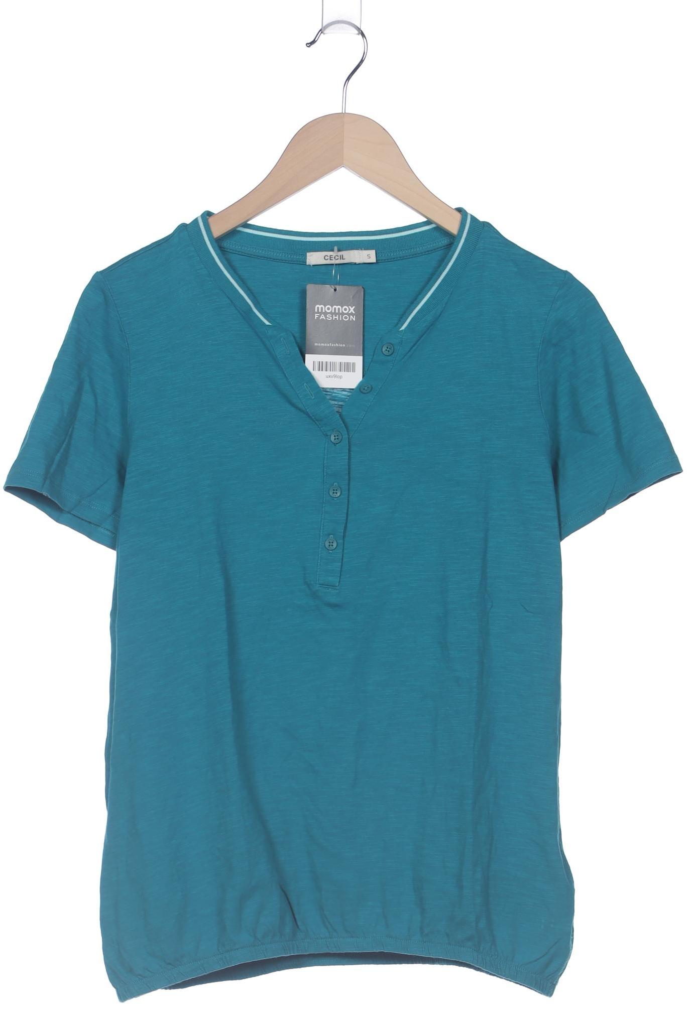 

Cecil Damen T-Shirt, blau, Gr. 36