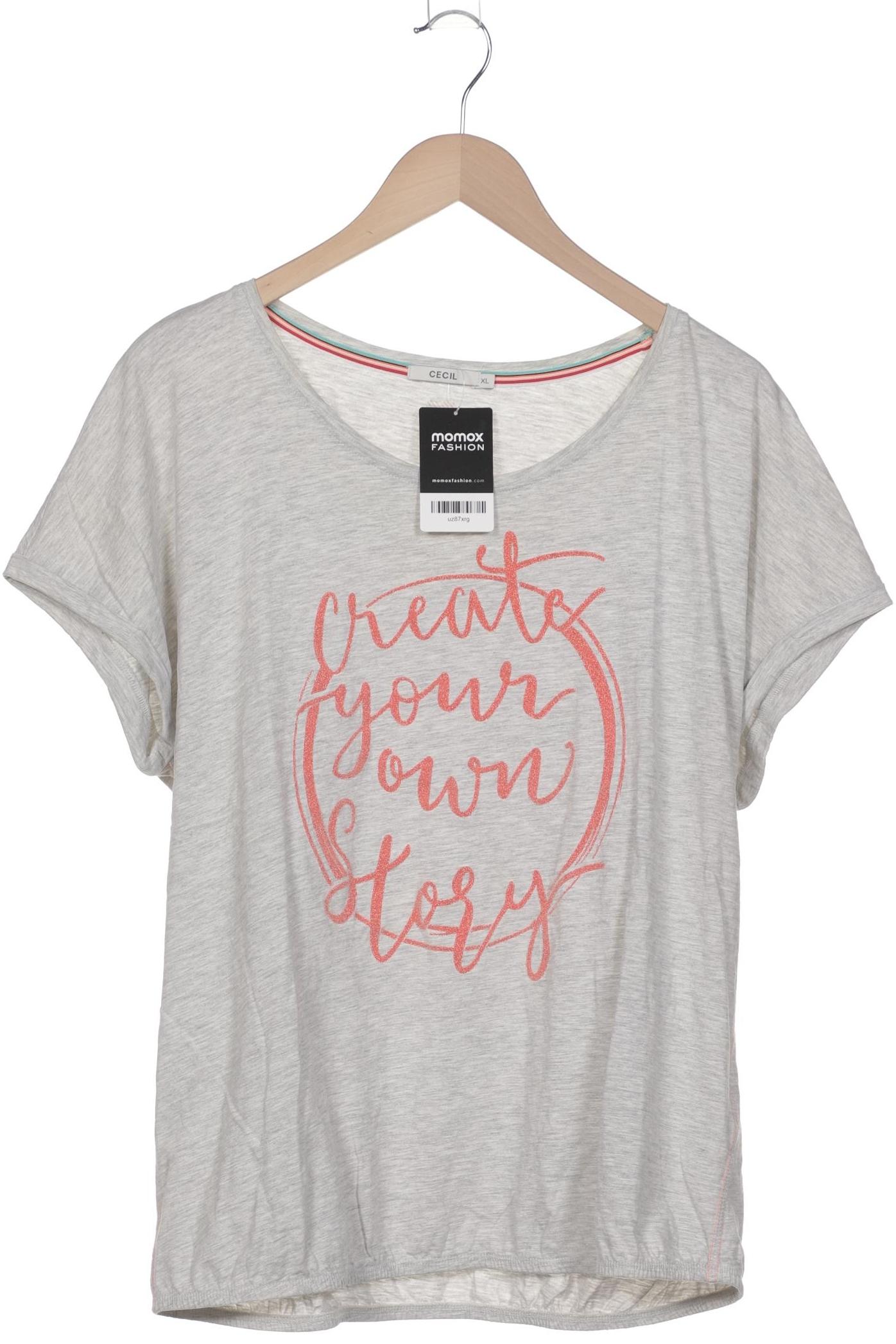 

Cecil Damen T-Shirt, grau, Gr. 44