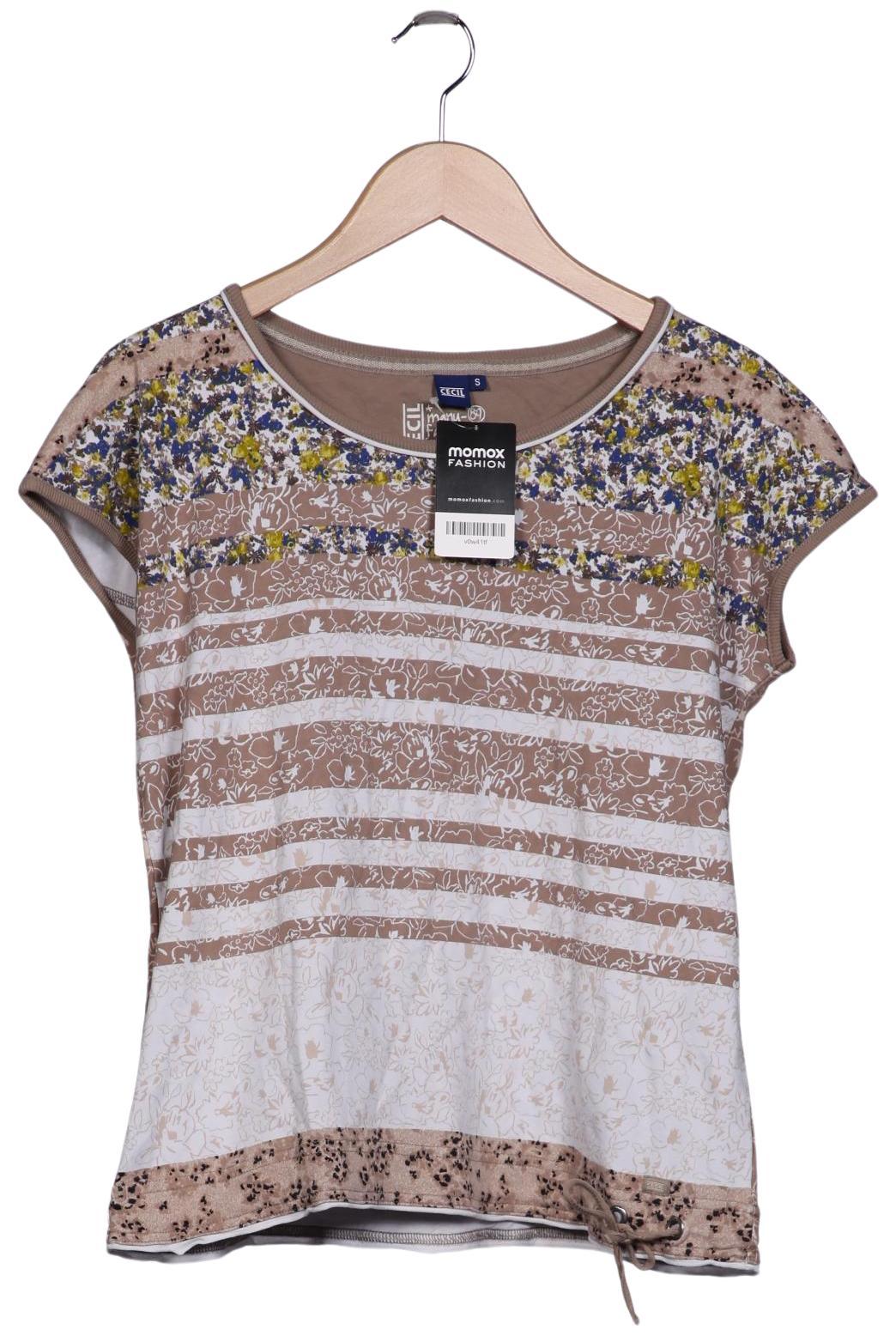 

Cecil Damen T-Shirt, beige, Gr. 36