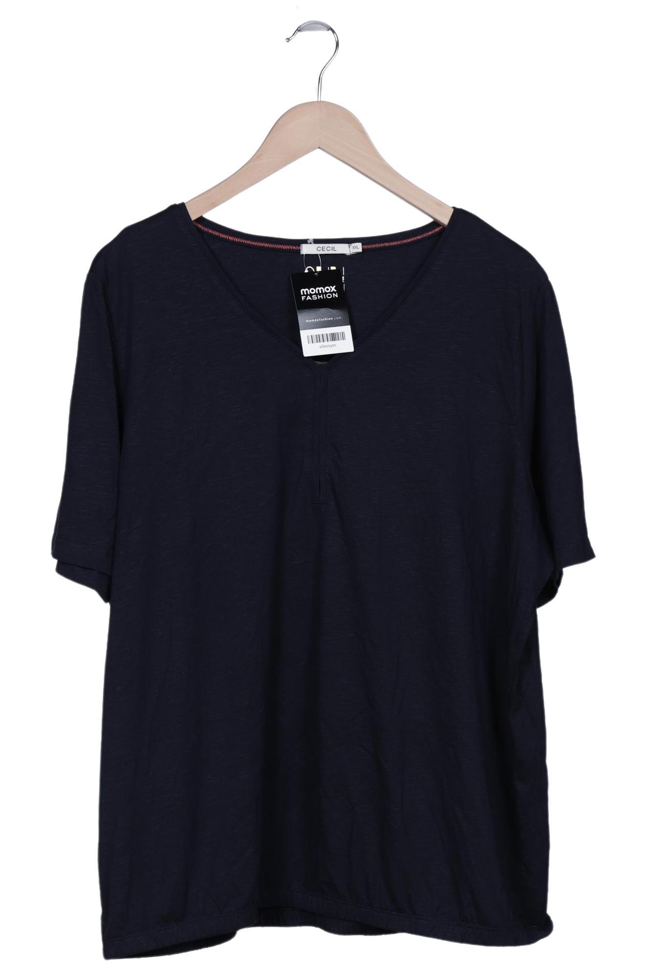 

Cecil Damen T-Shirt, marineblau, Gr. 46