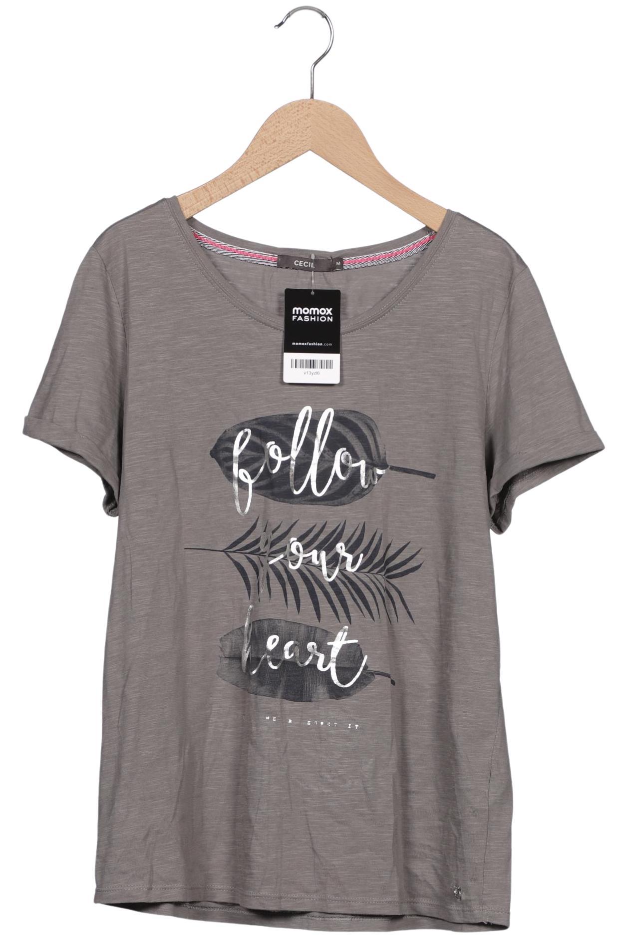 

Cecil Damen T-Shirt, grau, Gr. 38