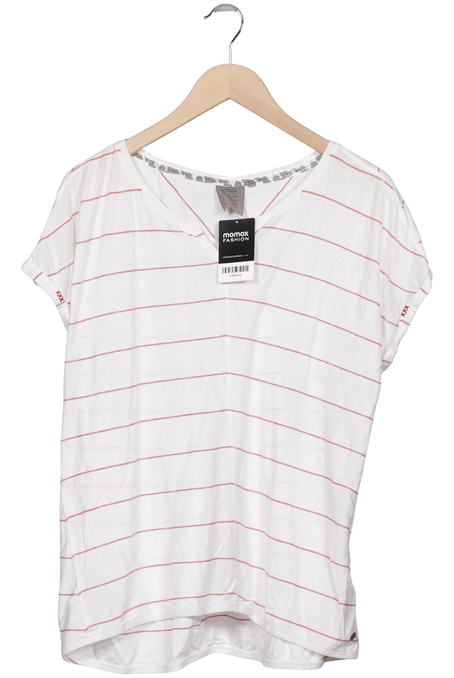 

Cecil Damen T-Shirt, weiß, Gr. 42